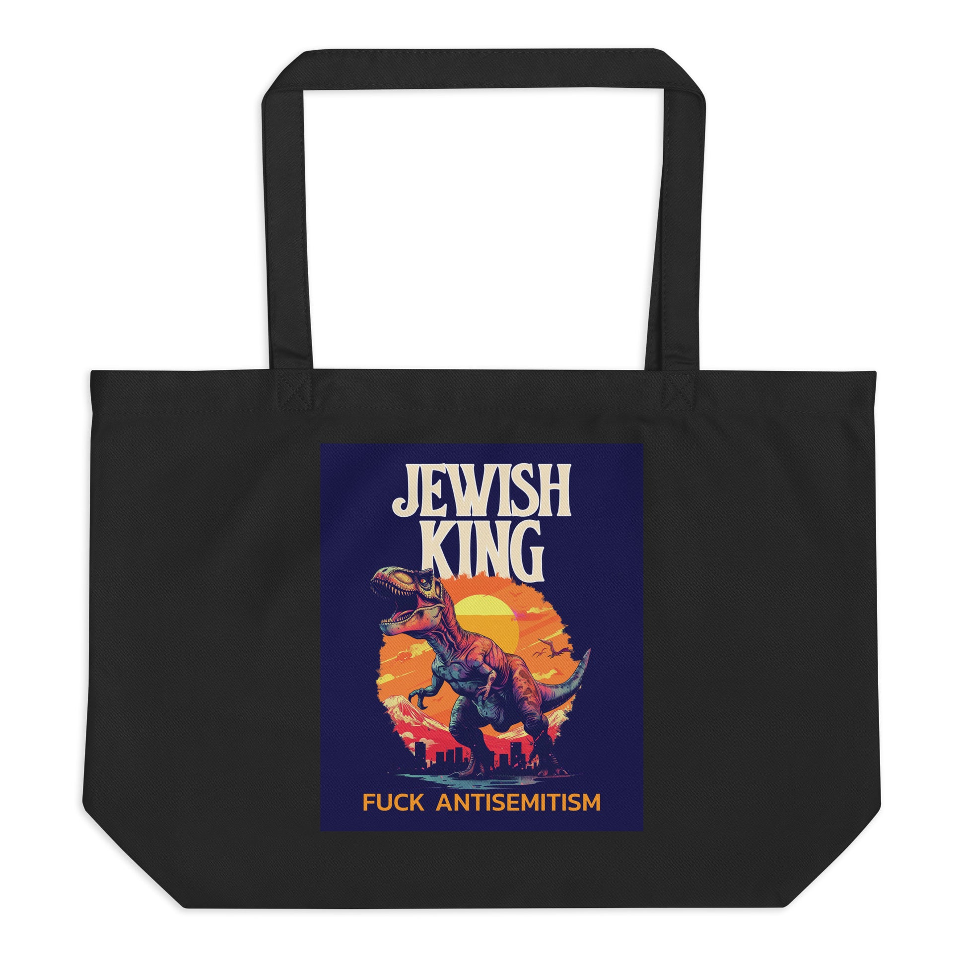 Battle Antisemitism | Large Organic Tote Bag