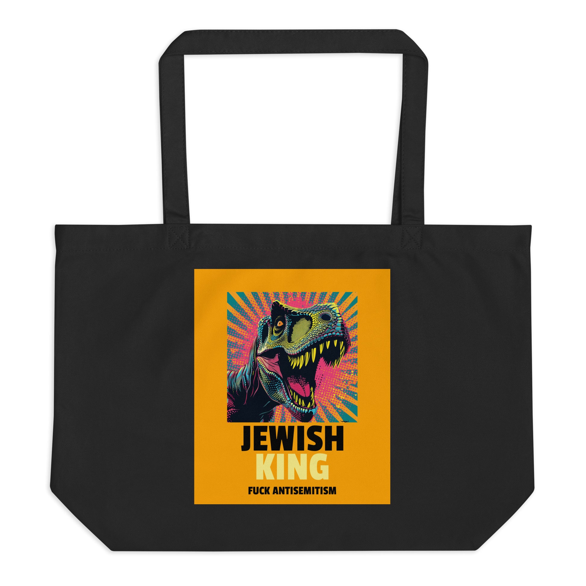 Battle Antisemitism | Large Organic Tote Bag