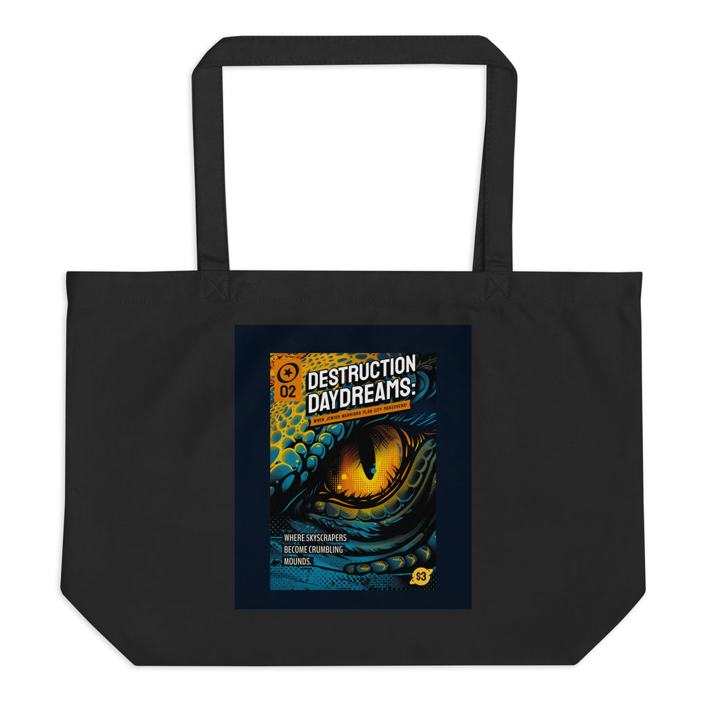 Battle Antisemitism | Large Organic Tote Bag