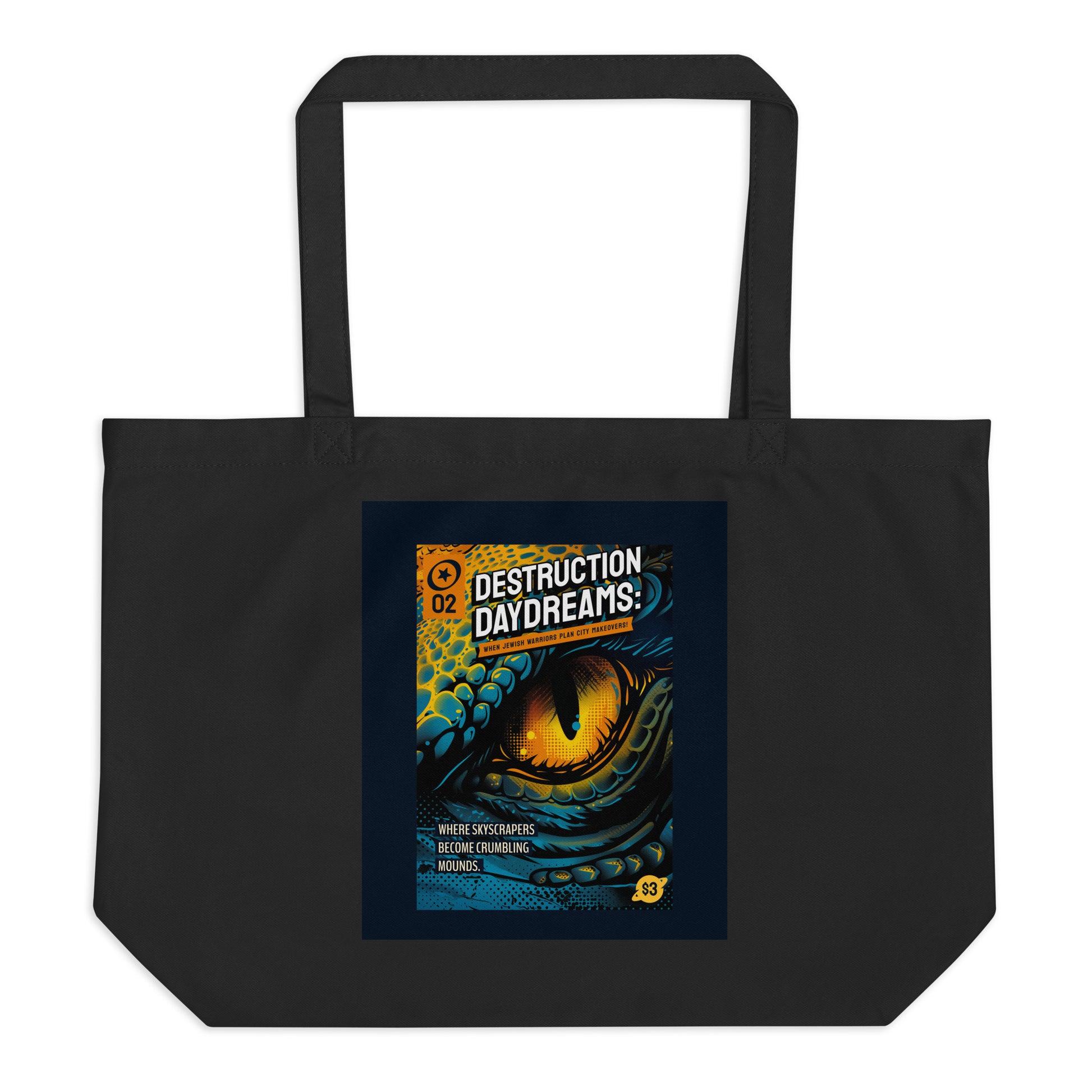 Battle Antisemitism | Large Organic Tote Bag