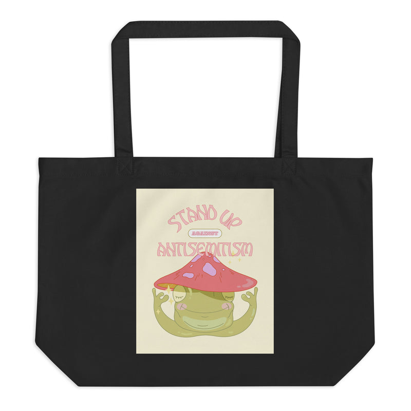 Cute Friend | Antisemitism | Large Organic Tote Bag