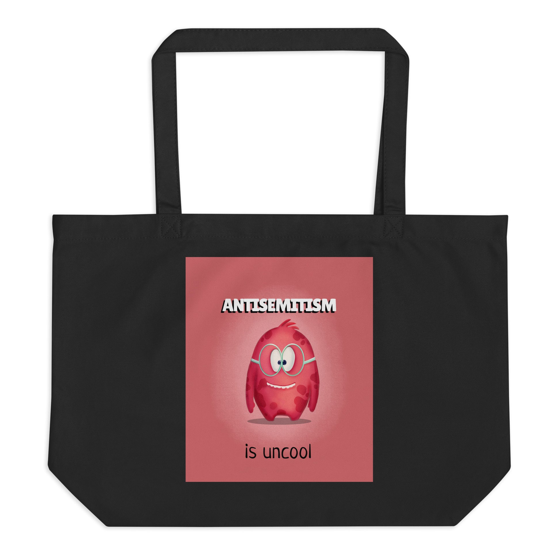 Cute Friend | Antisemitism | Large Organic Tote Bag