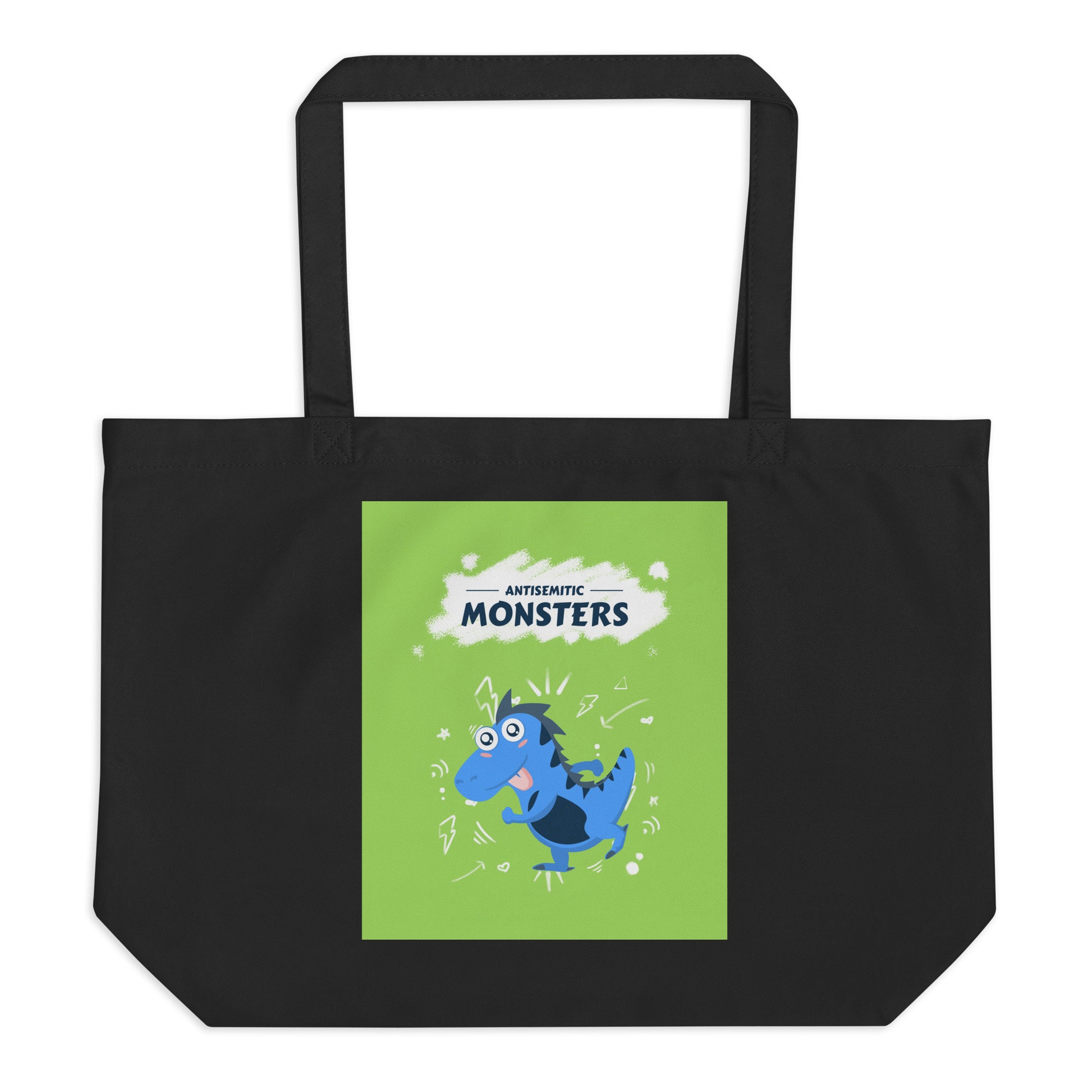 Cute Friend | Antisemitism | Large Organic Tote Bag