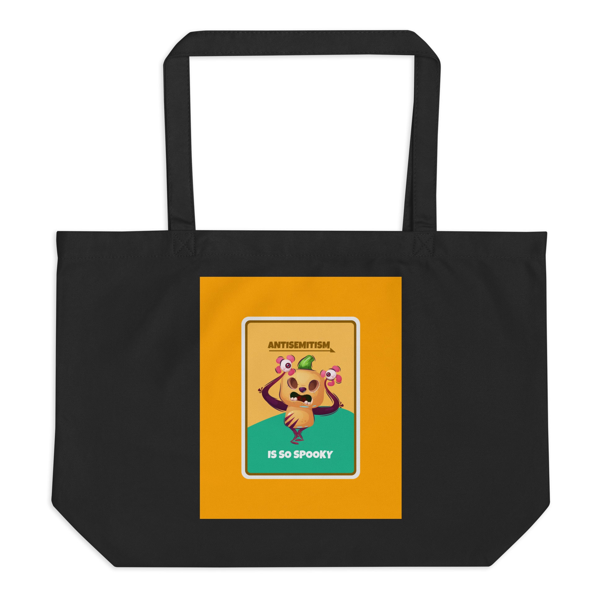 Cute Friend | Antisemitism | Large Organic Tote Bag