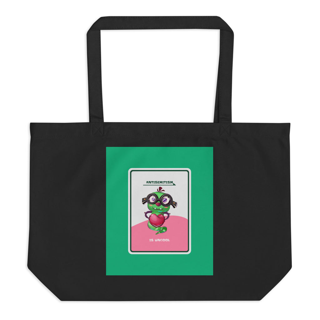 Cute Friend | Antisemitism | Large Organic Tote Bag