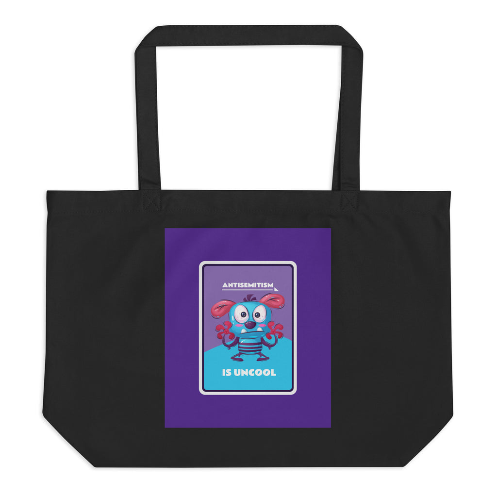 Cute Friend | Antisemitism | Large Organic Tote Bag