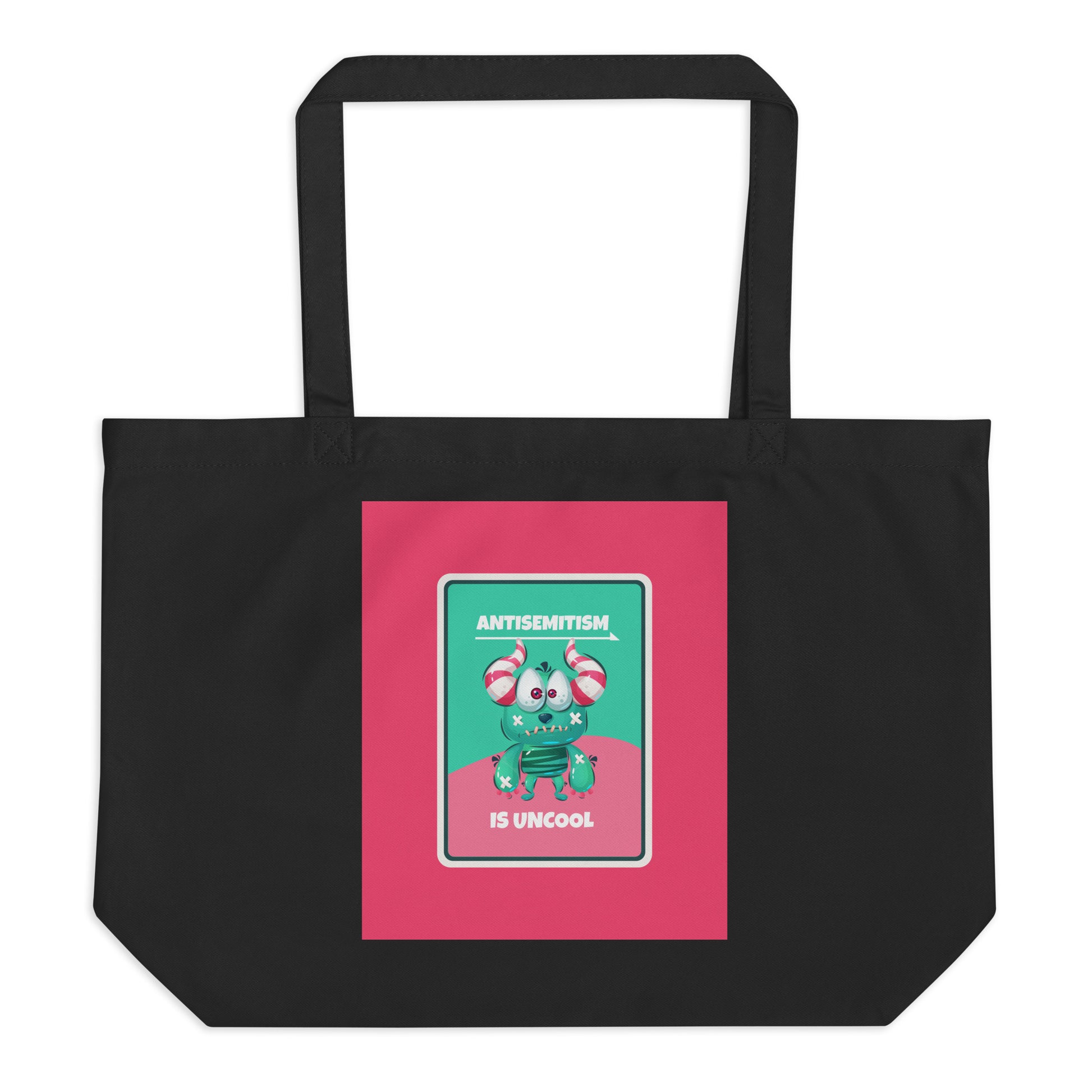 Cute Friend | Antisemitism | Large Organic Tote Bag