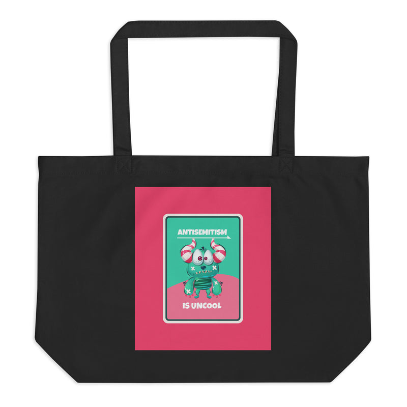 Cute Friend | Antisemitism | Large Organic Tote Bag