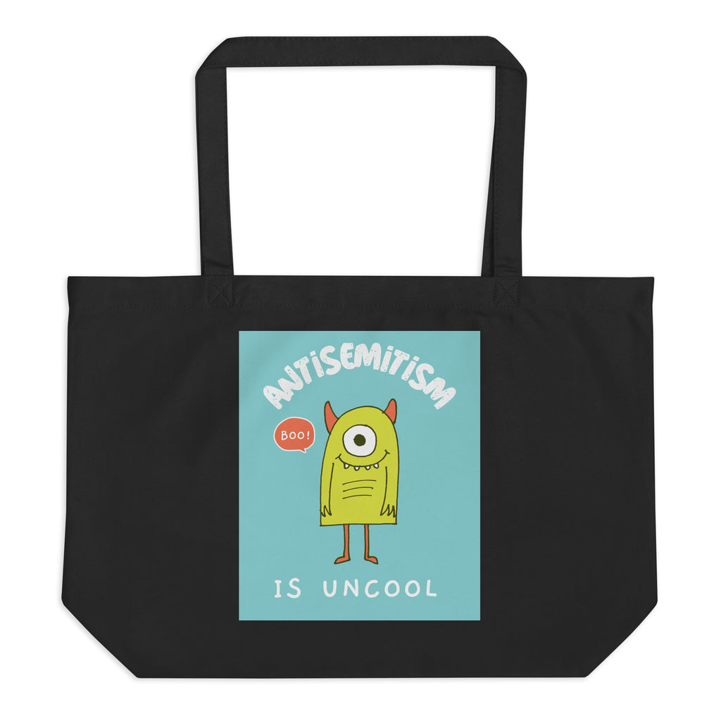 Cute Friend | Antisemitism | Large Organic Tote Bag