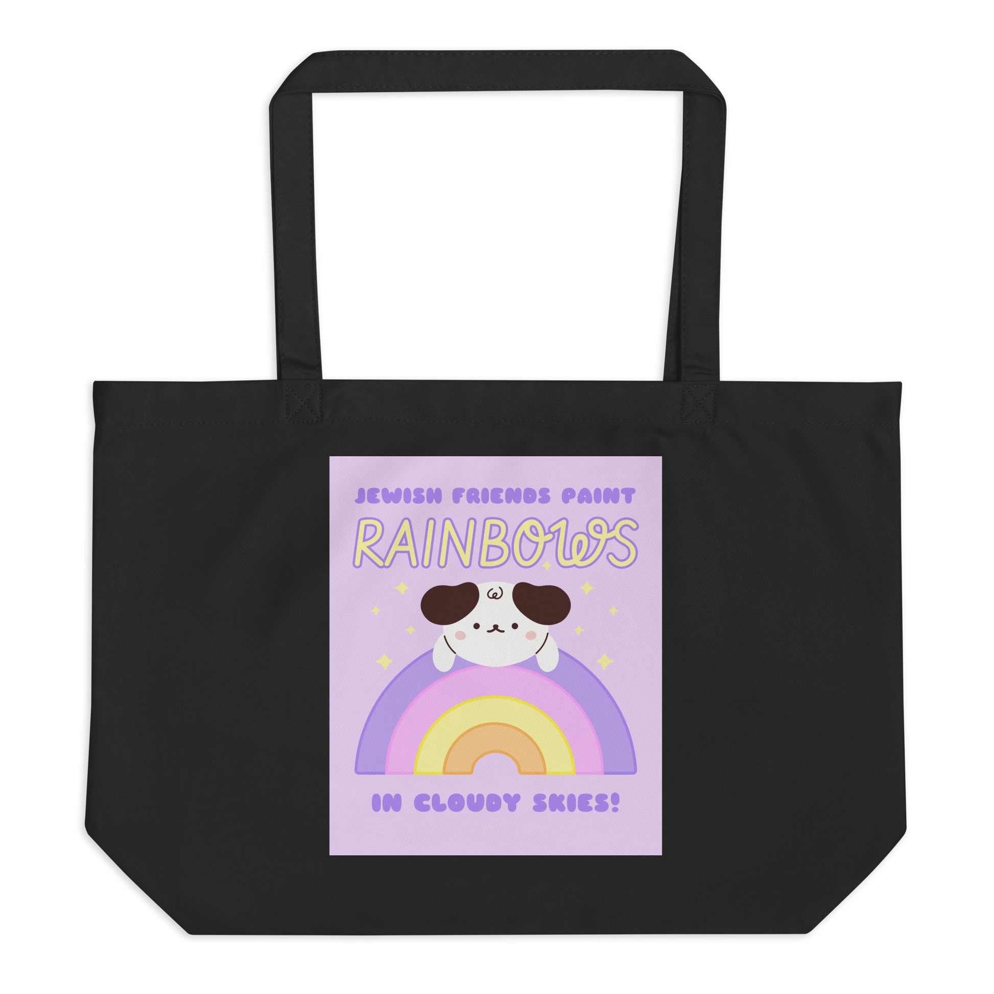 Cute Friend | Antisemitism | Large Organic Tote Bag