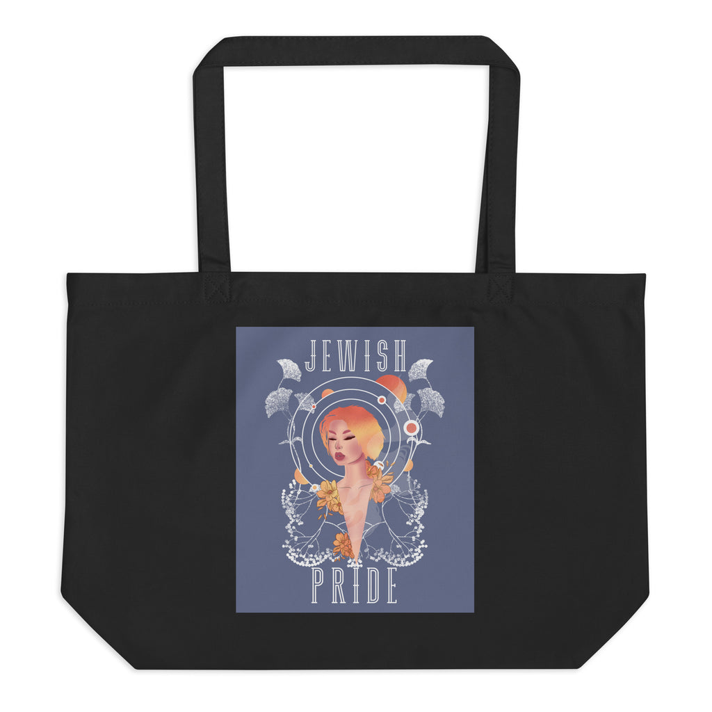 Jewish Beauty | Large Organic Tote Bag