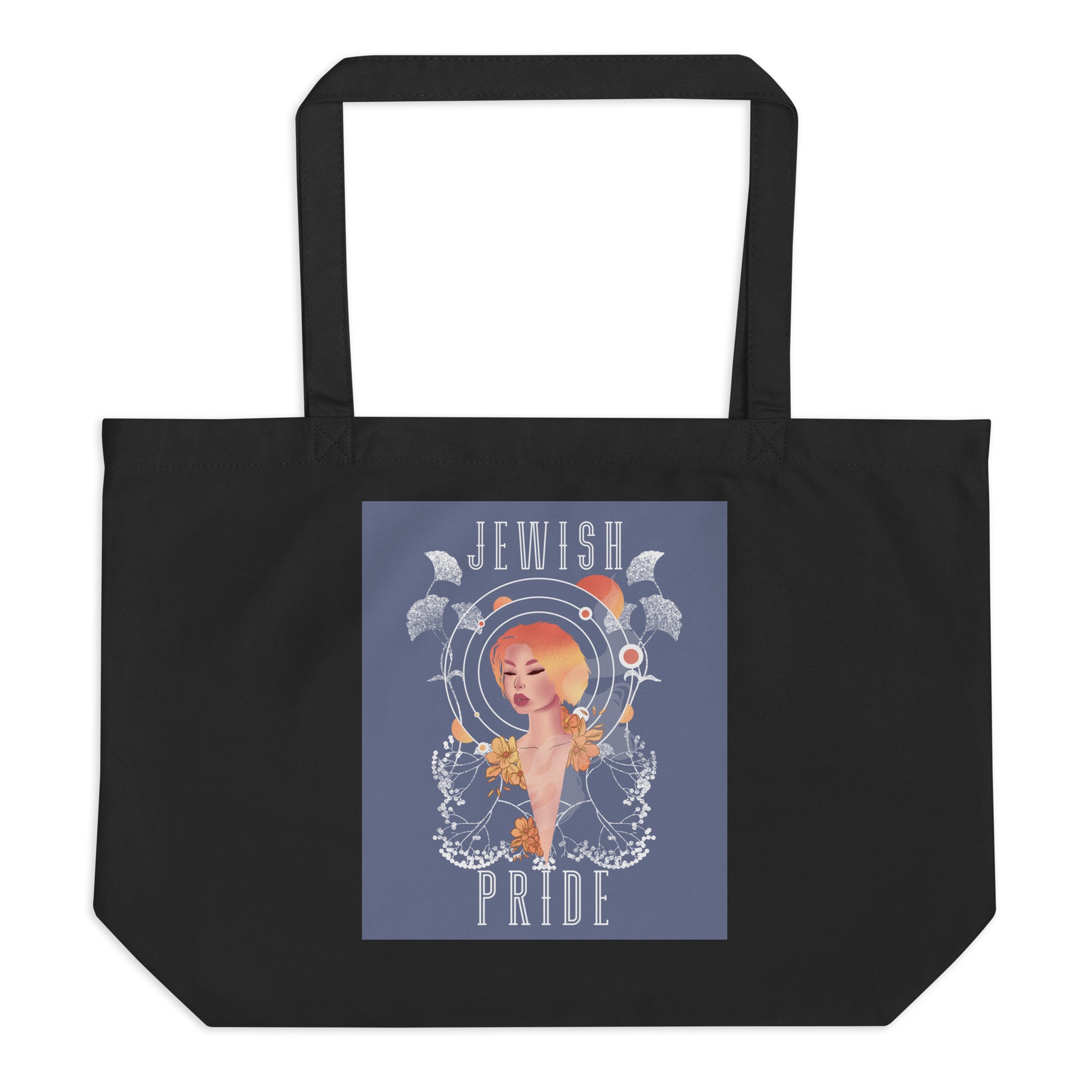 Jewish Beauty | Large Organic Tote Bag