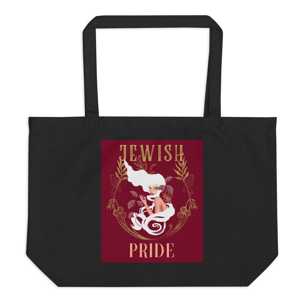 Jewish Beauty | Large Organic Tote Bag