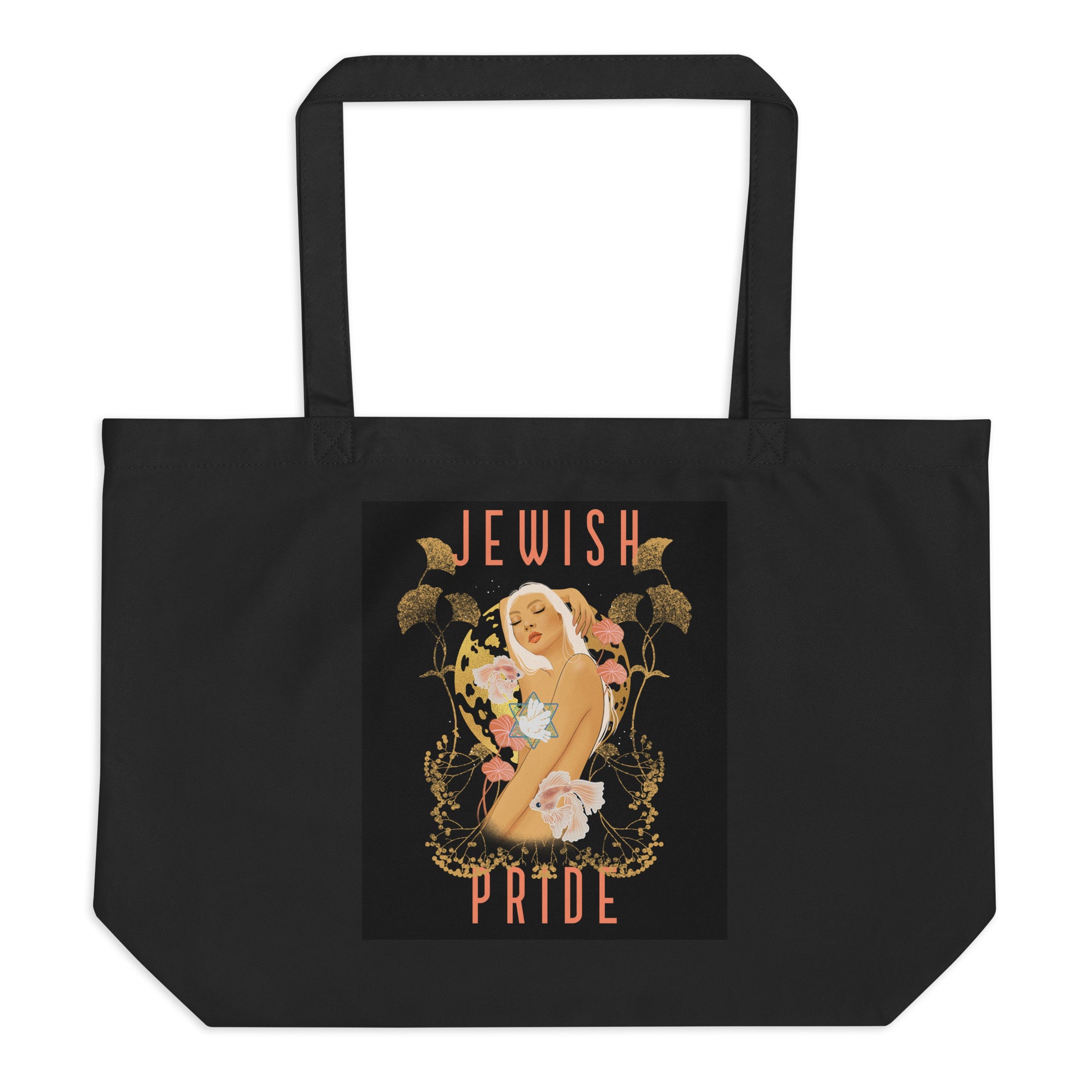 Jewish Beauty | Large Organic Tote Bag
