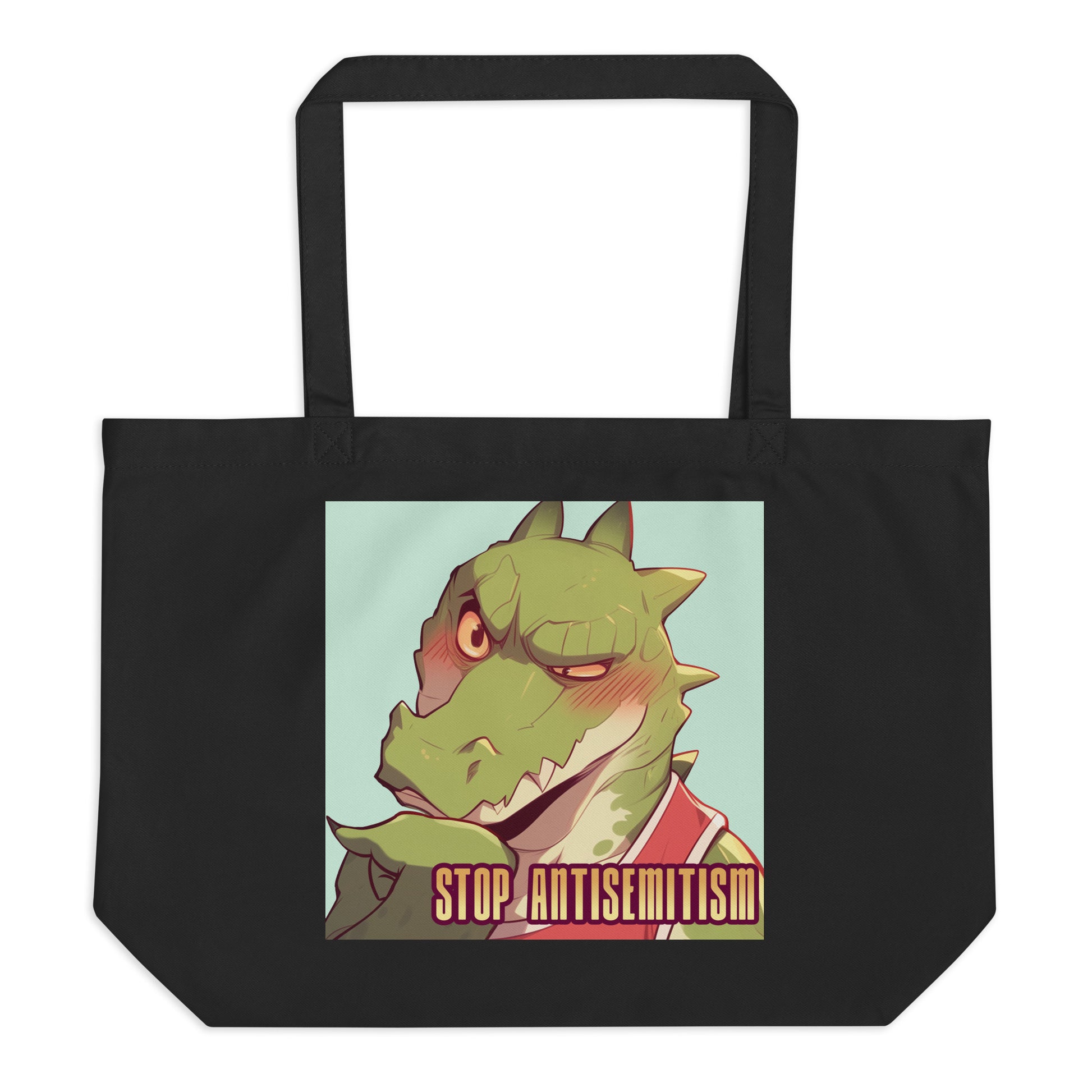 Dragon Adventure | Large Organic Tote Bag