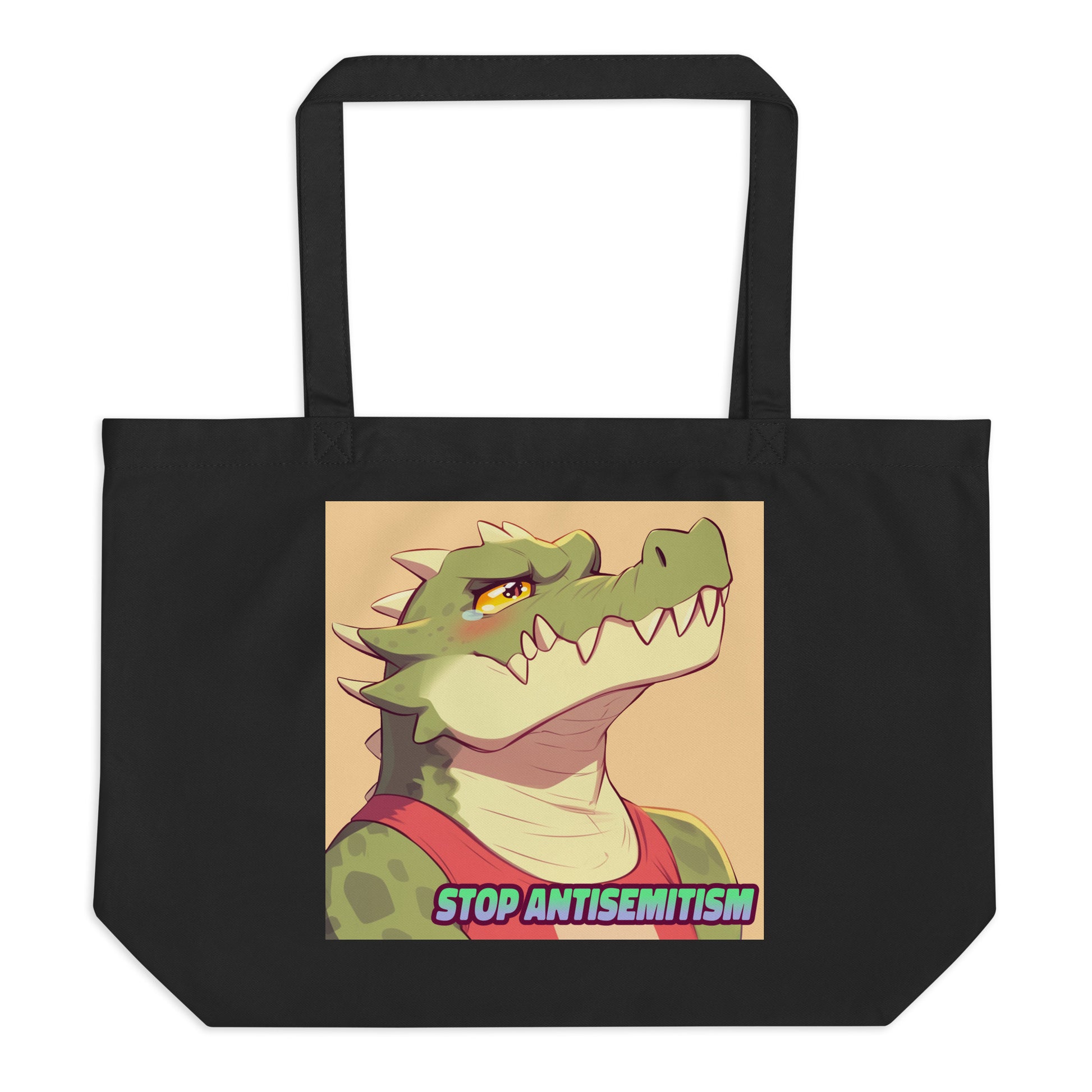 Dragon Adventure | Large Organic Tote Bag