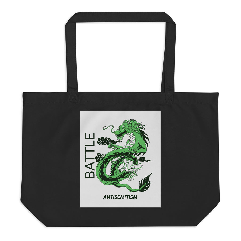 Dragon Adventure | Large Organic Tote Bag