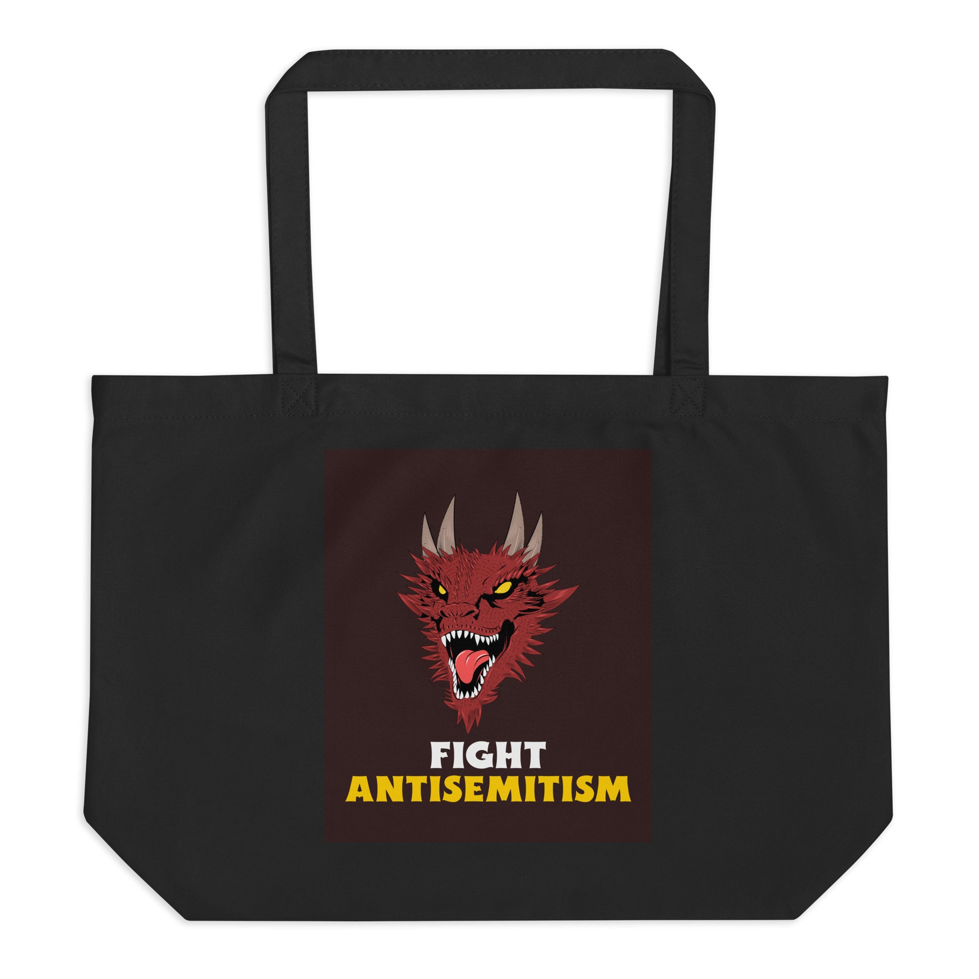 Dragon Adventure | Large Organic Tote Bag