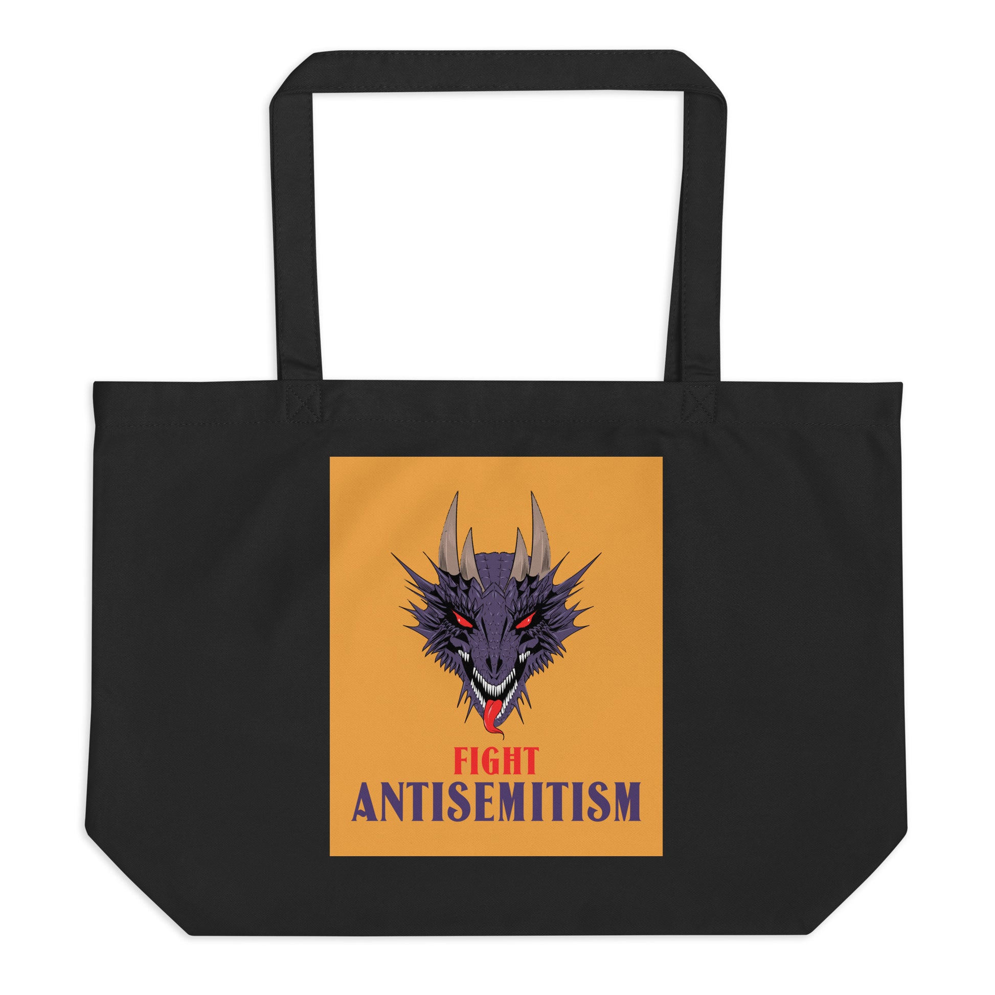Dragon Adventure | Large Organic Tote Bag