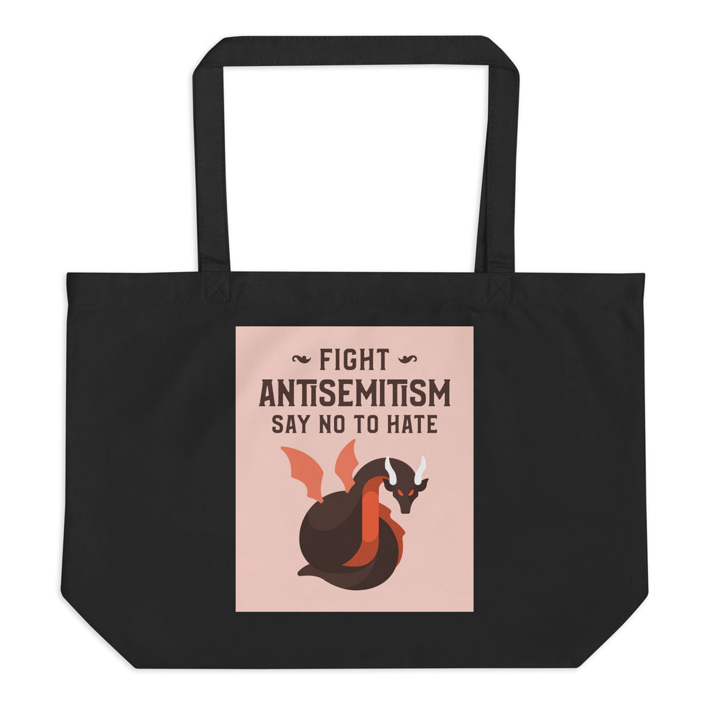 Dragon Adventure | Large Organic Tote Bag