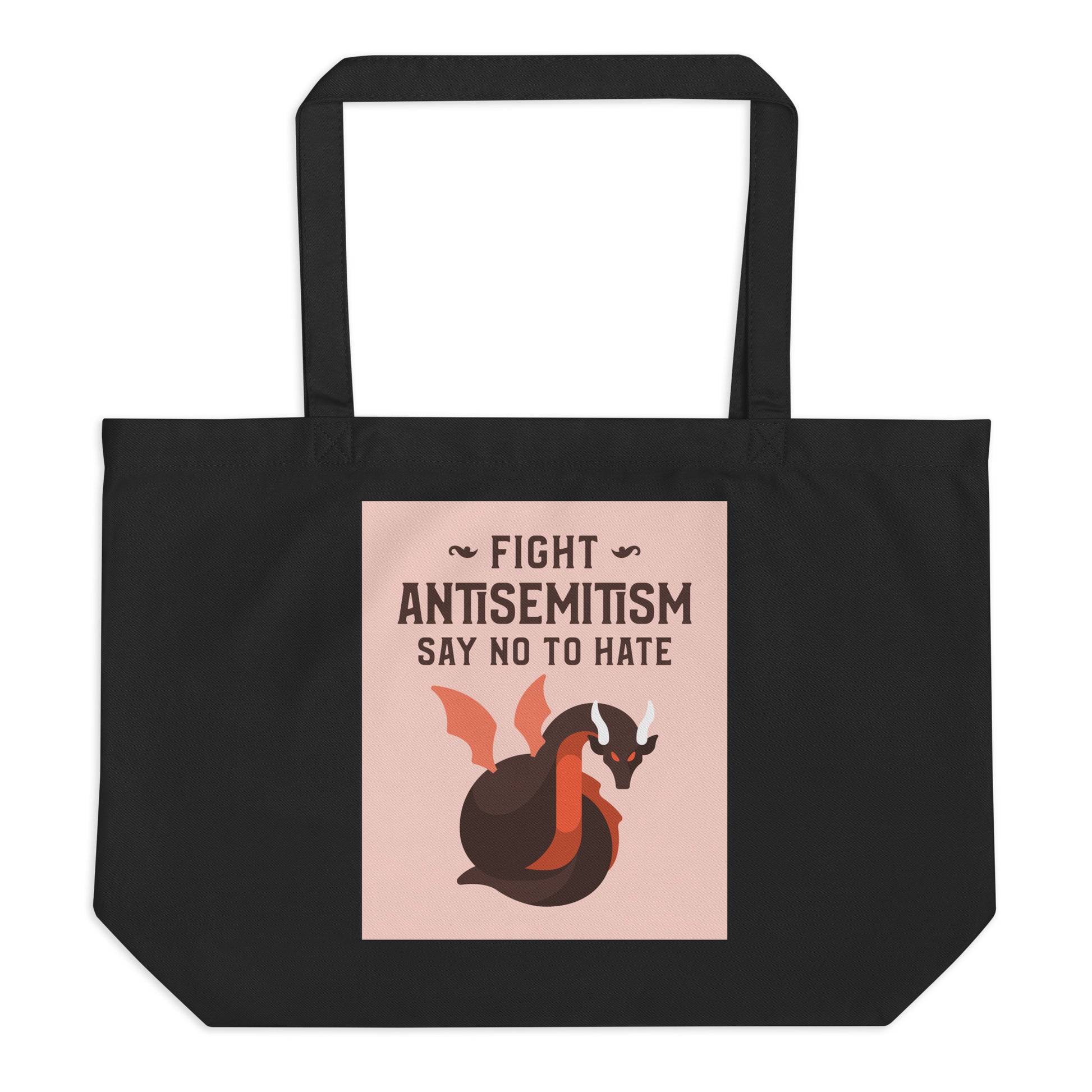 Dragon Adventure | Large Organic Tote Bag