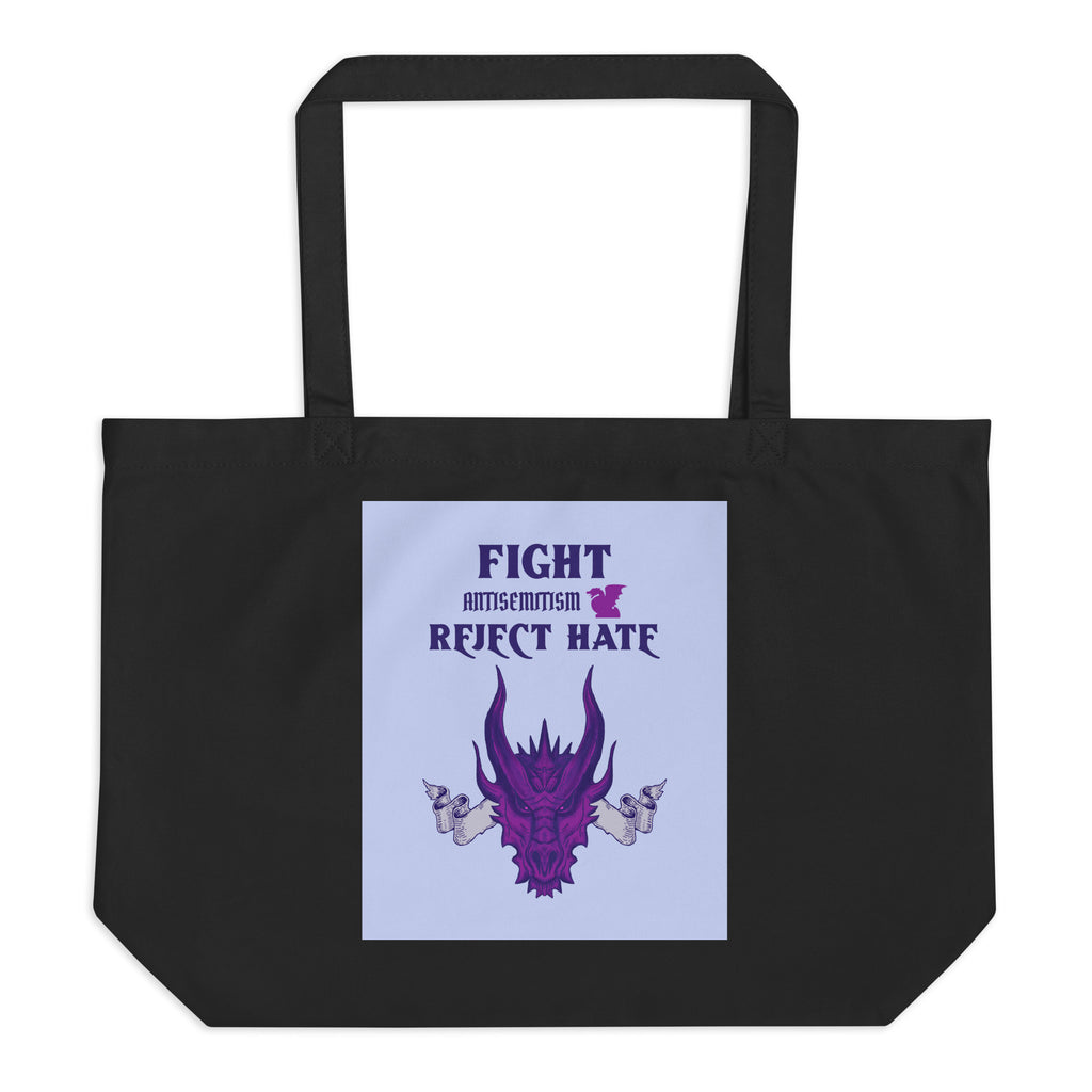 Dragon Adventure | Large Organic Tote Bag
