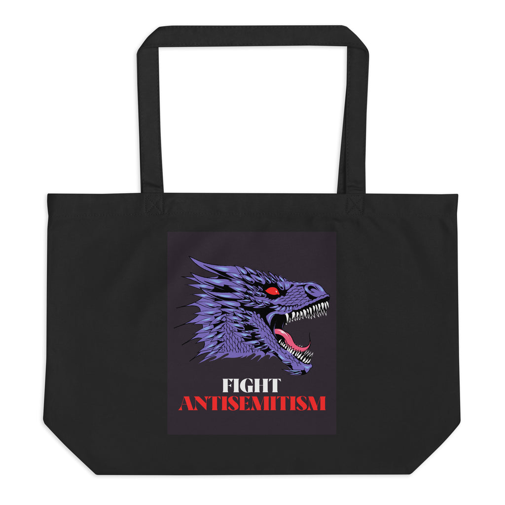 Dragon Adventure | Large Organic Tote Bag
