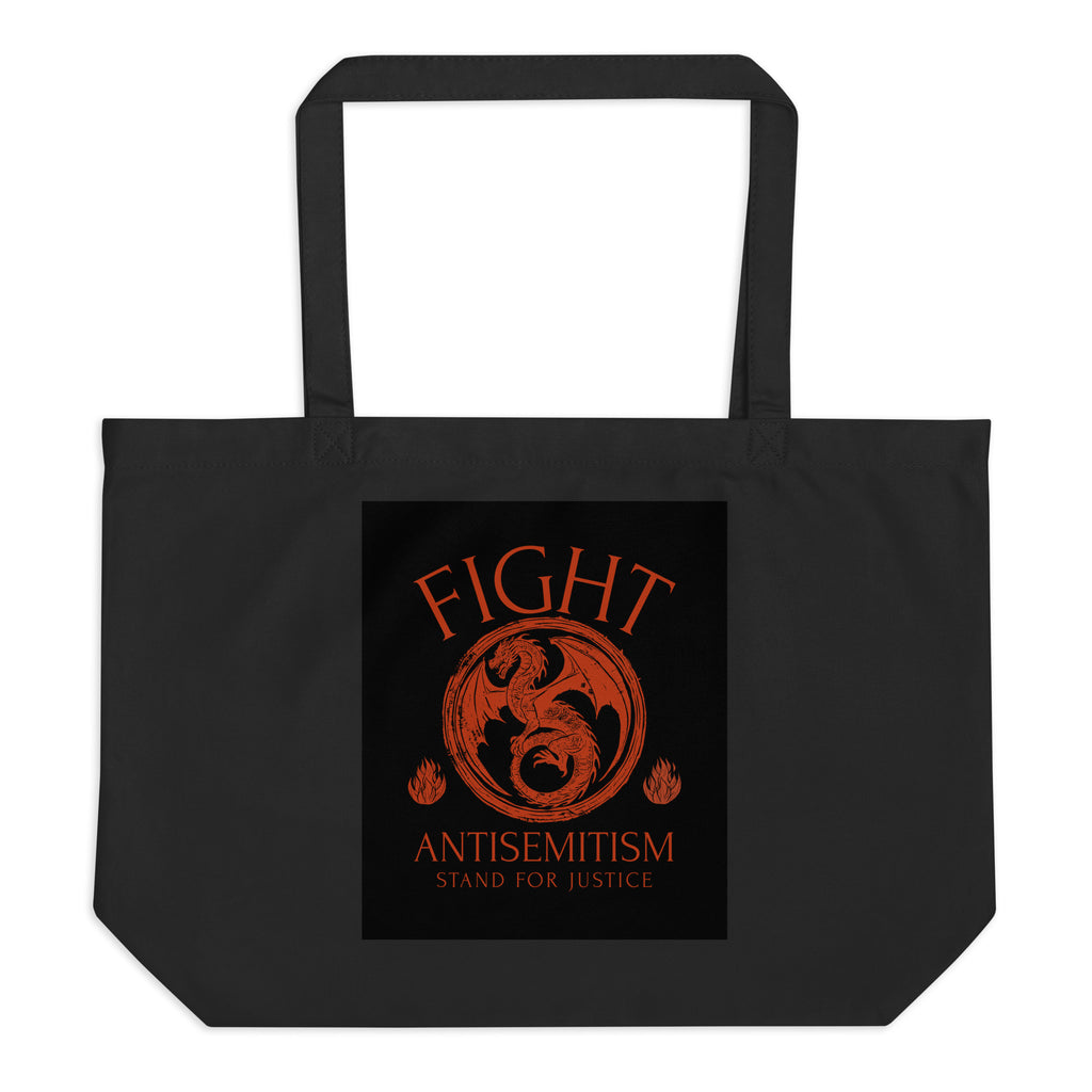 Dragon Adventure | Large Organic Tote Bag