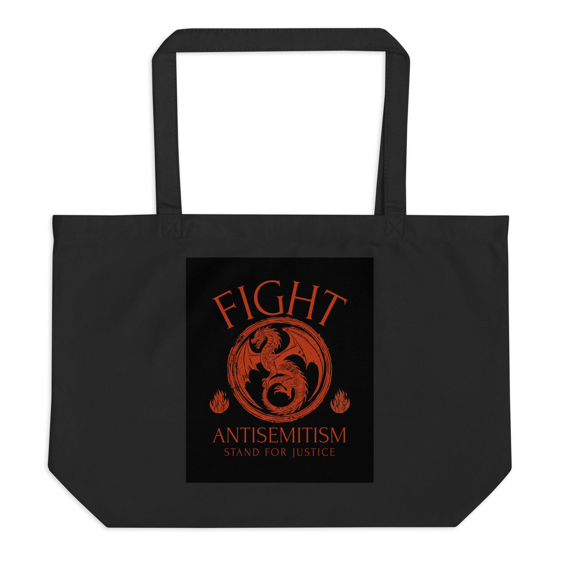 Dragon Adventure | Large Organic Tote Bag