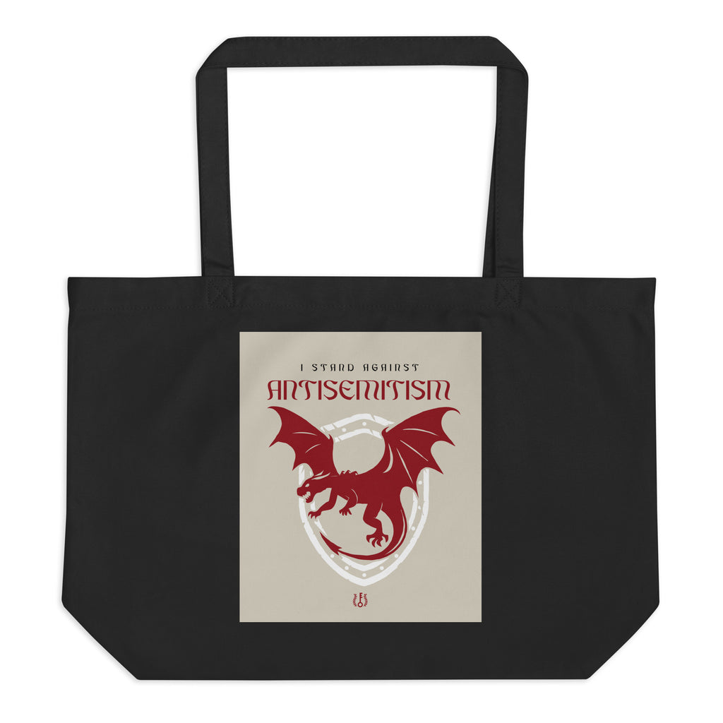 Dragon Adventure | Large Organic Tote Bag