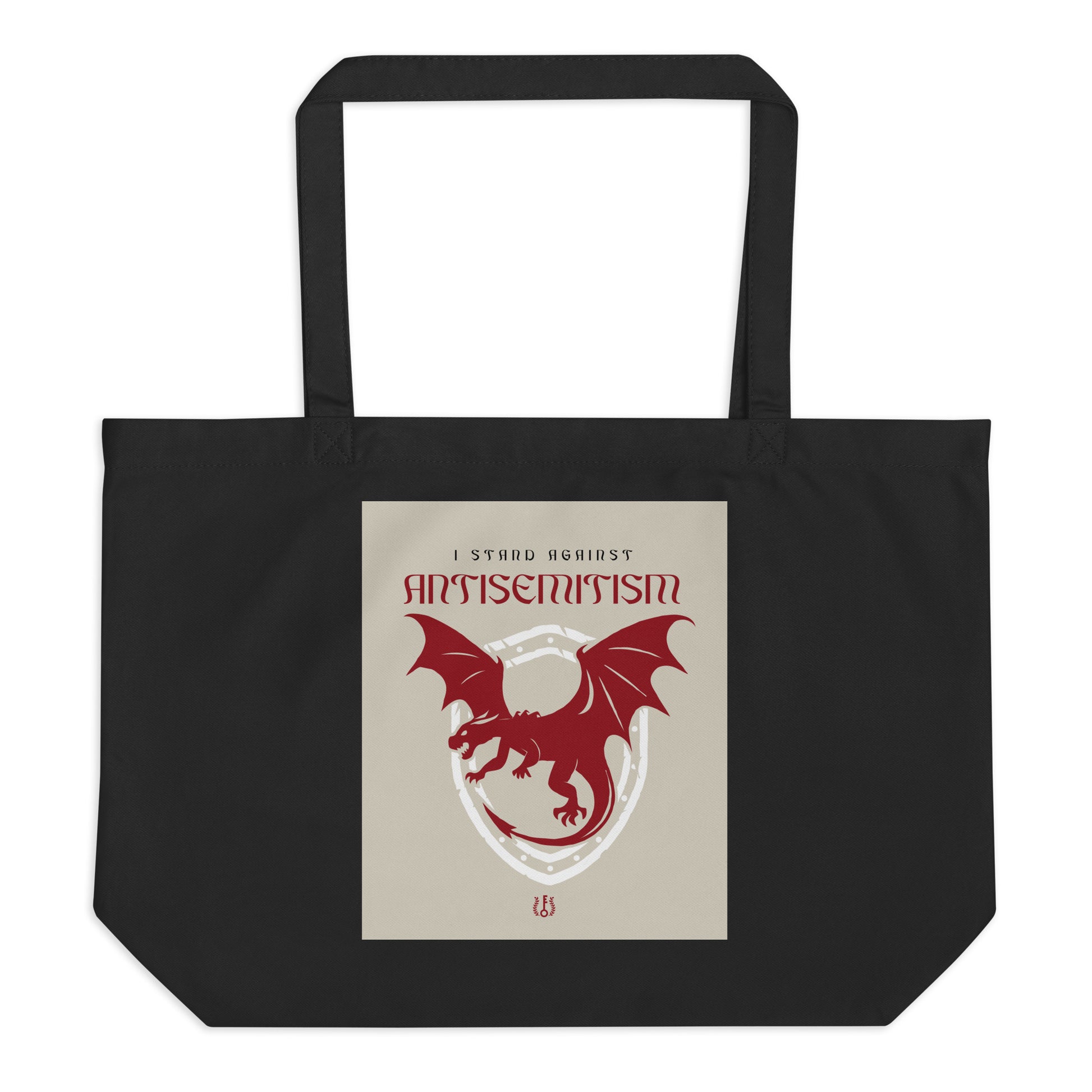 Dragon Adventure | Large Organic Tote Bag