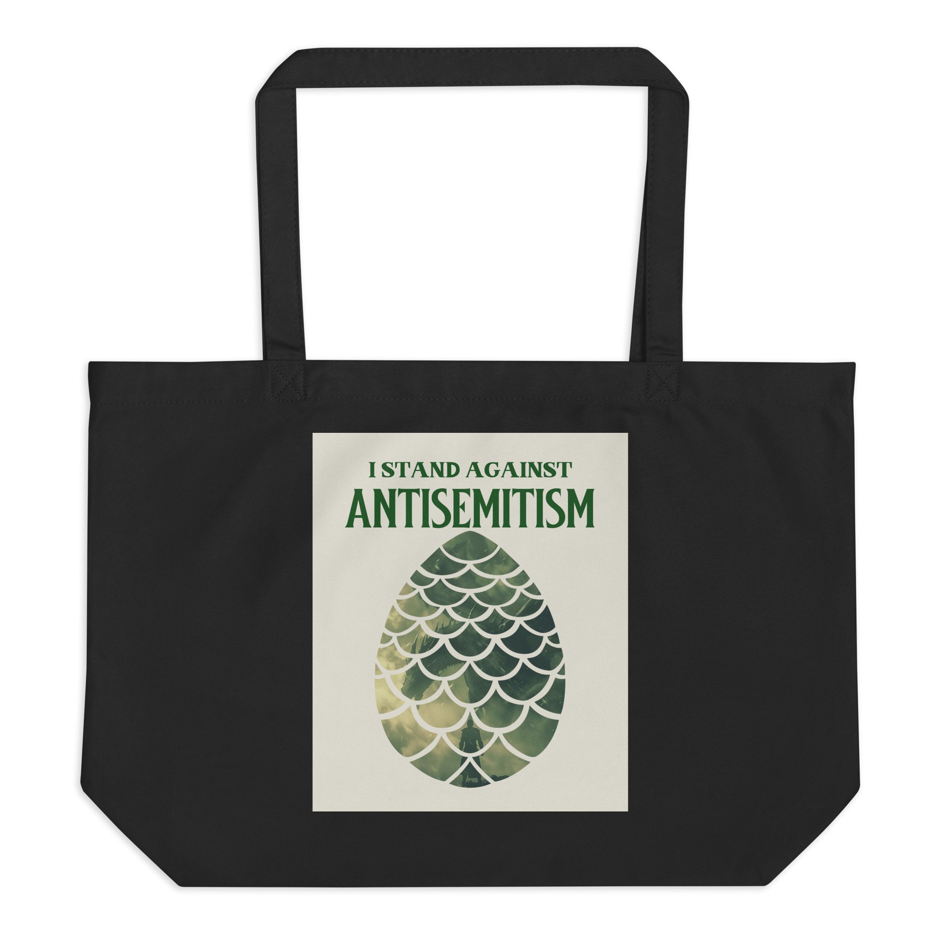 Dragon Adventure | Large Organic Tote Bag
