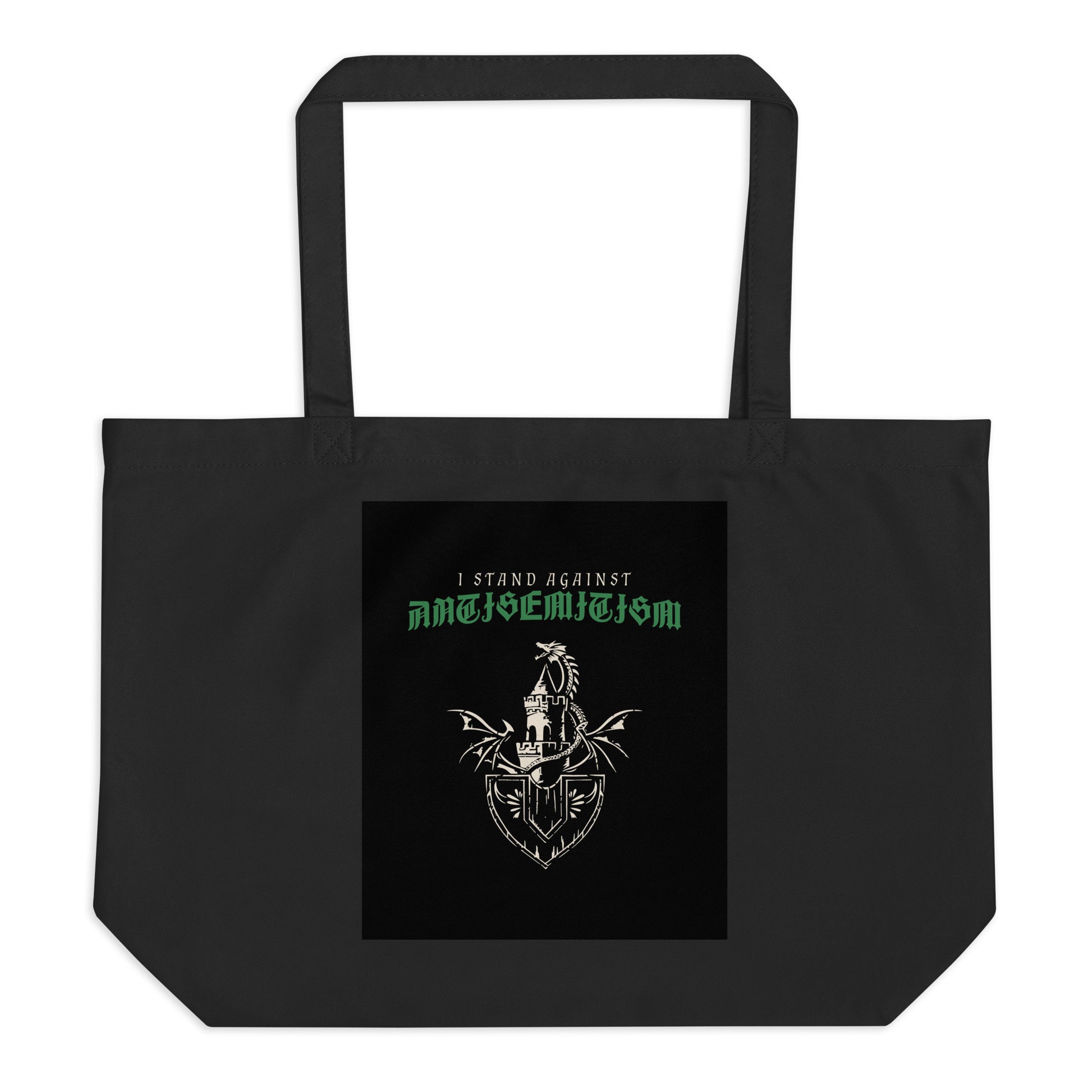 Dragon Adventure | Large Organic Tote Bag