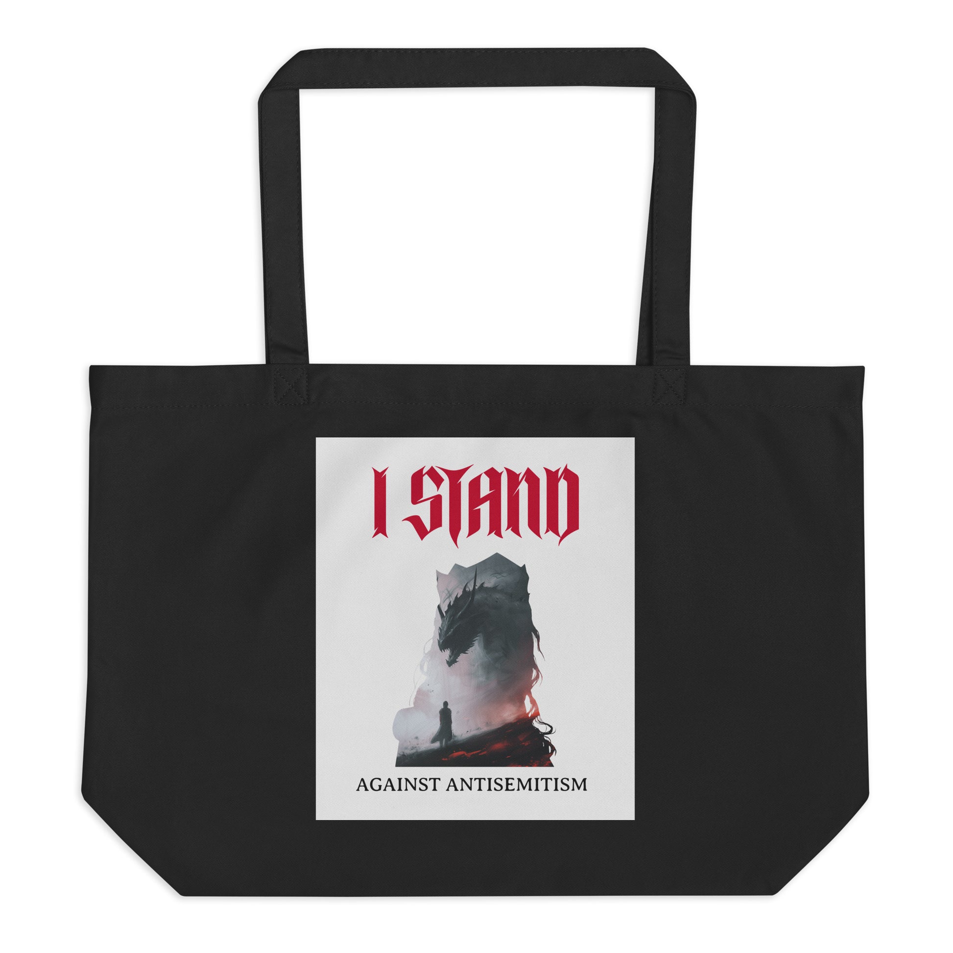 Dragon Adventure | Large Organic Tote Bag