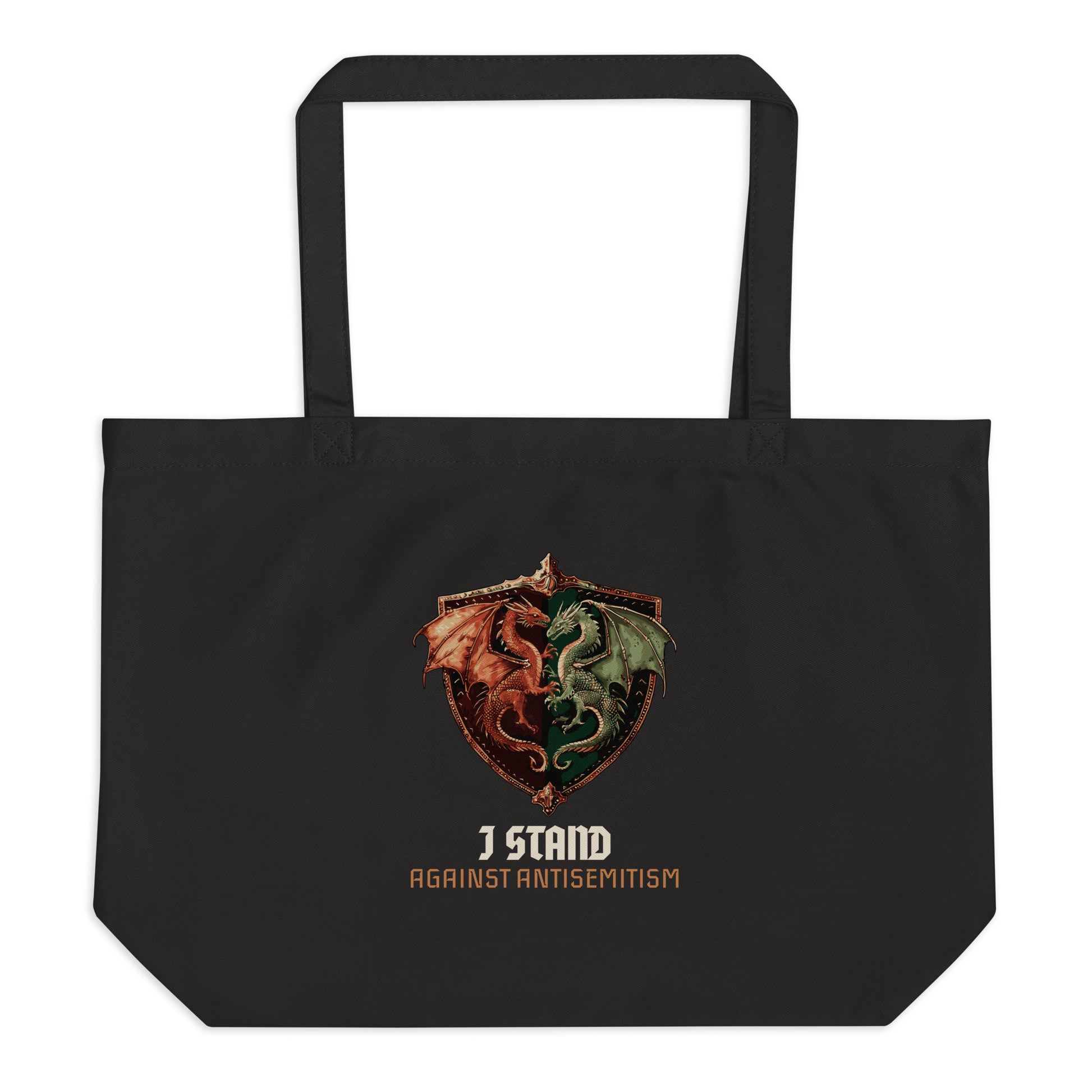Dragon Adventure | Large Organic Tote Bag