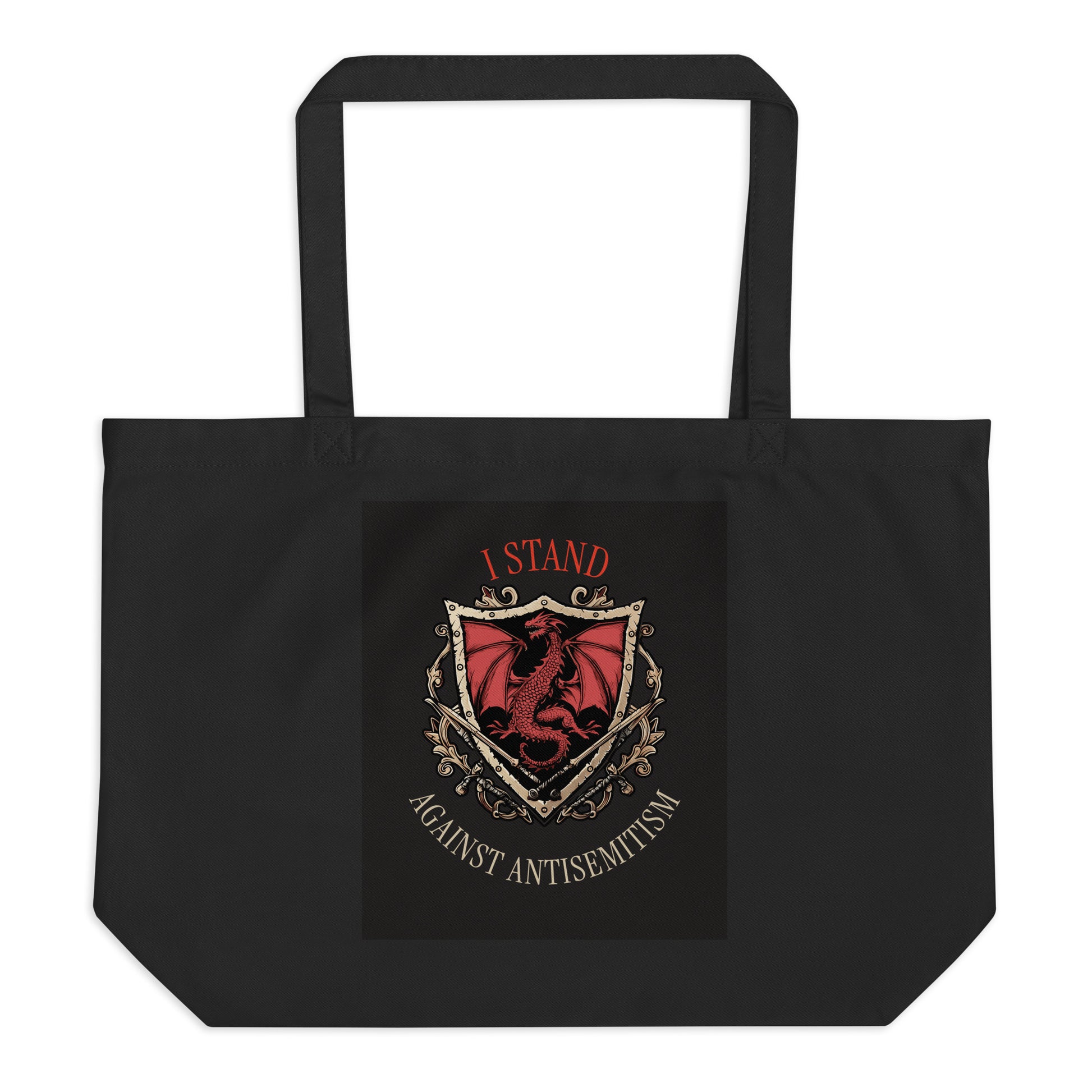 Dragon Adventure | Large Organic Tote Bag