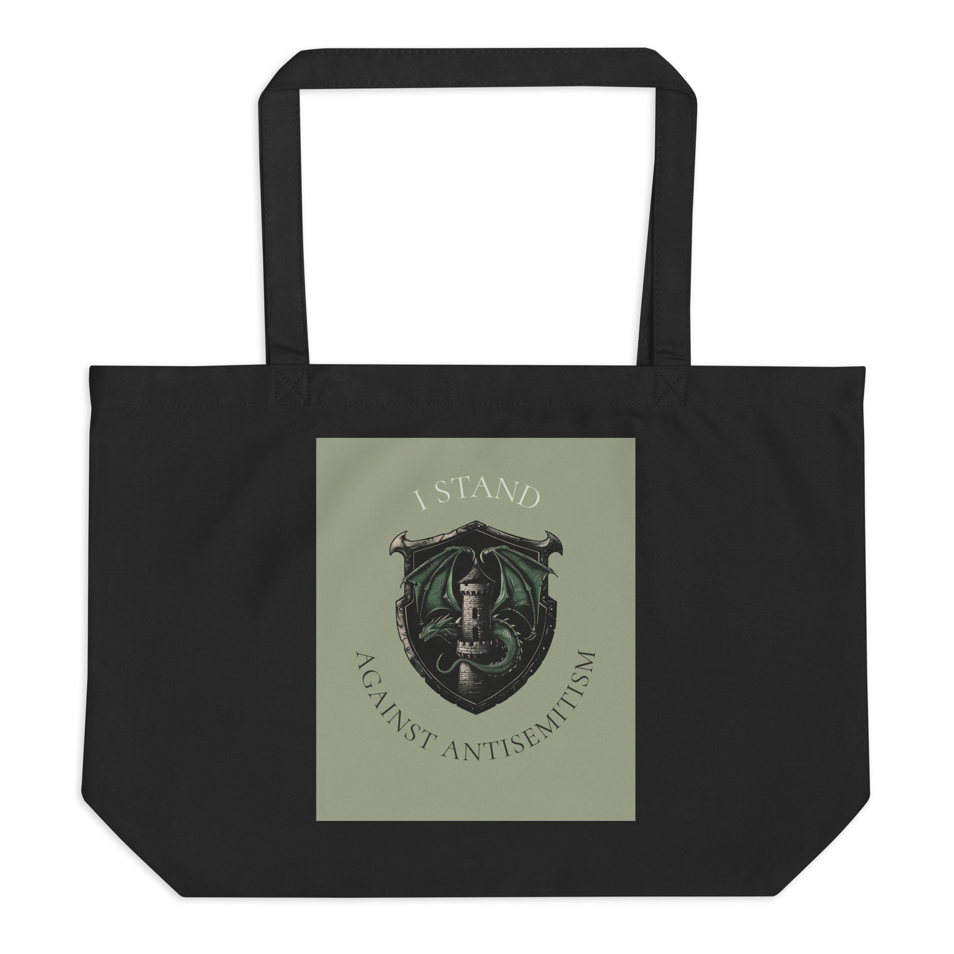Dragon Adventure | Large Organic Tote Bag