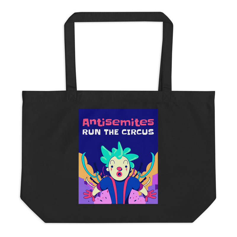 Antisemitic Clowns | Large Organic Tote Bag