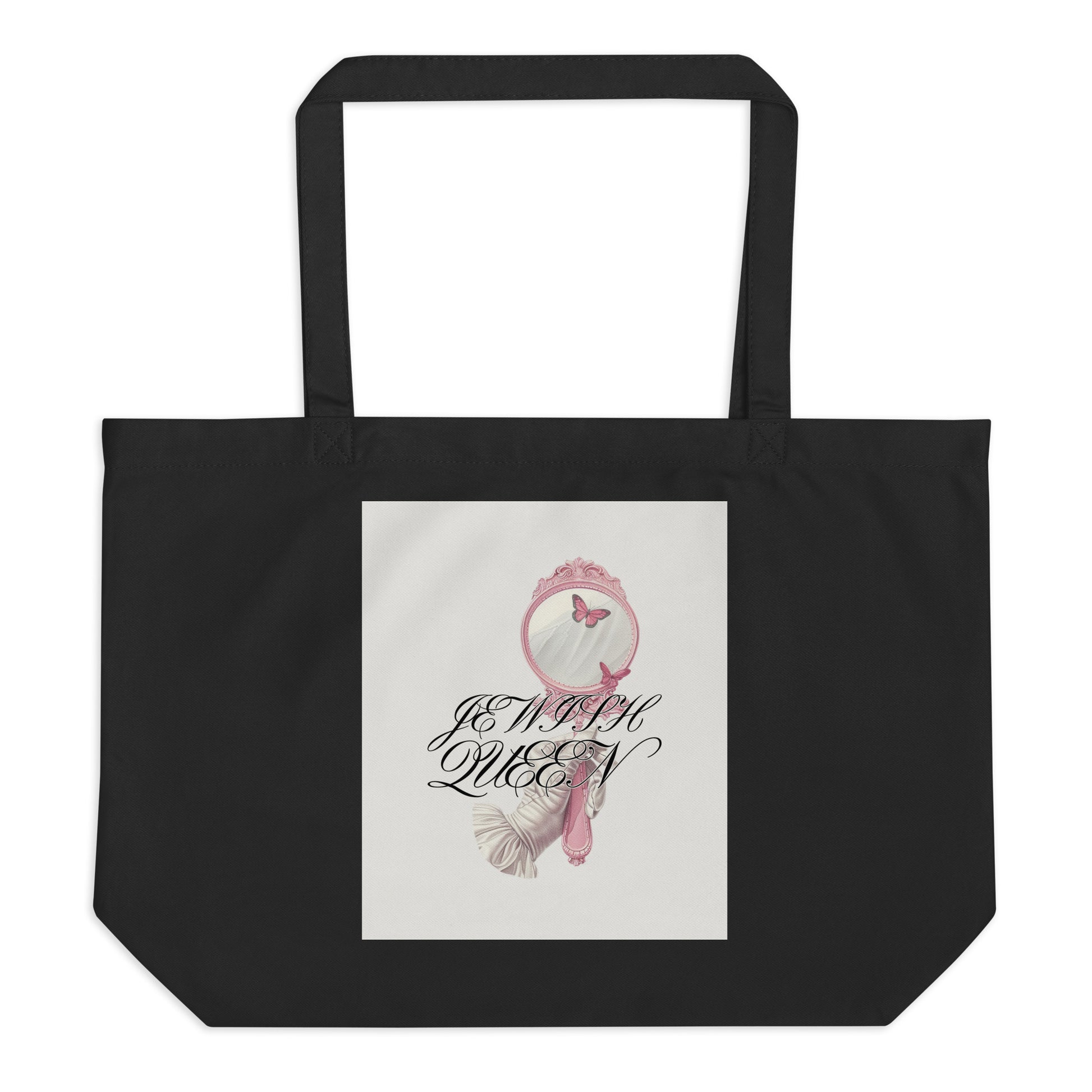Jewish Queen | Large Organic Tote Bag