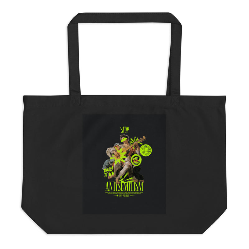 Classic Graffiti Fusion | Large Organic Tote Bag
