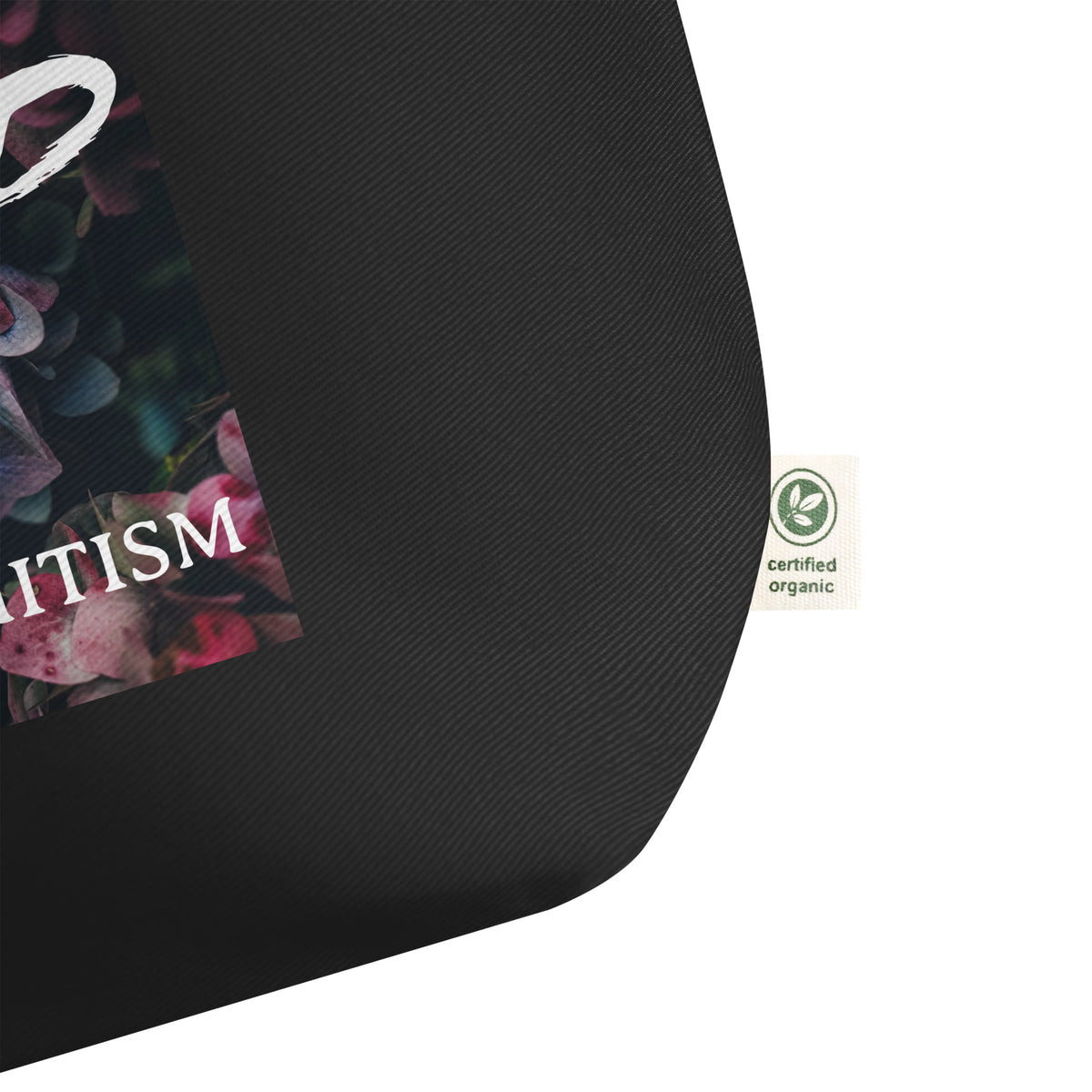 Flower Power | Antisemitism | Large Organic Tote Bag Jouparty
