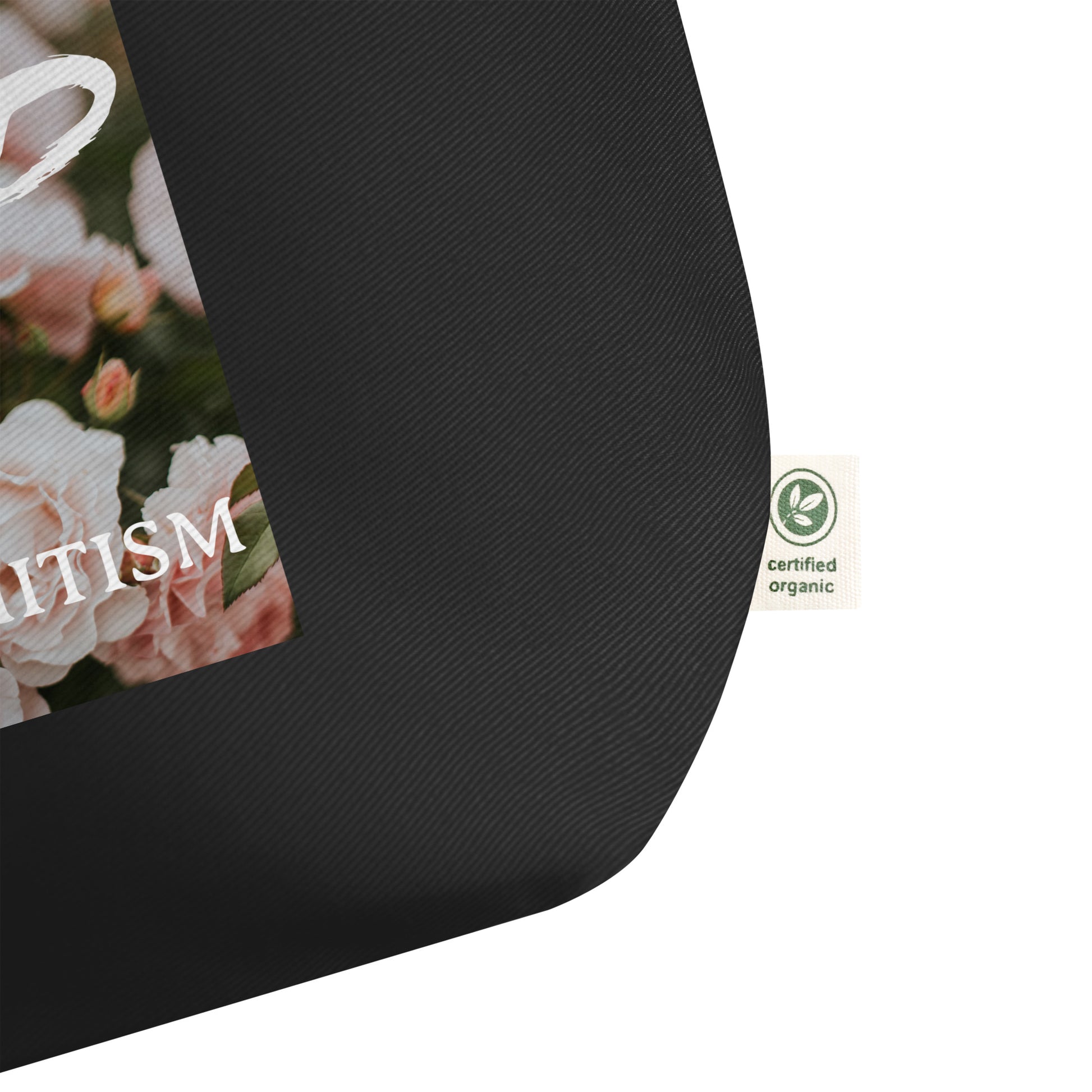 Flower Power | Antisemitism | Large Organic Tote Bag Jouparty
