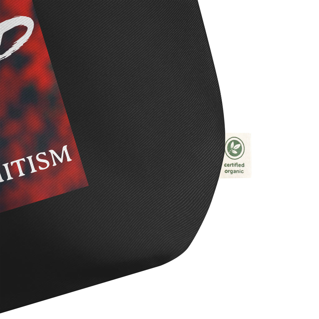 Flower Power | Antisemitism | Large Organic Tote Bag Jouparty