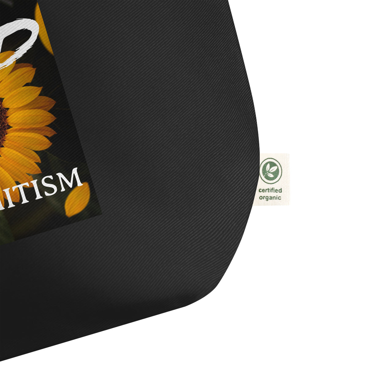 Flower Power | Antisemitism | Large Organic Tote Bag Jouparty
