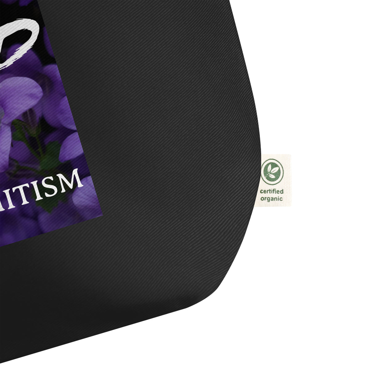 Flower Power | Antisemitism | Large Organic Tote Bag Jouparty