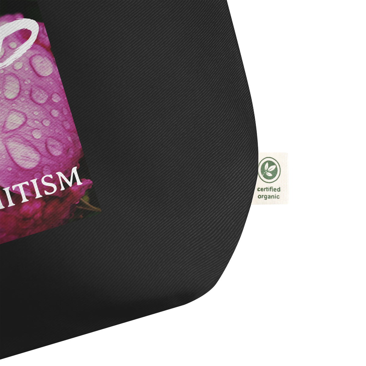 Flower Power | Antisemitism | Large Organic Tote Bag Jouparty