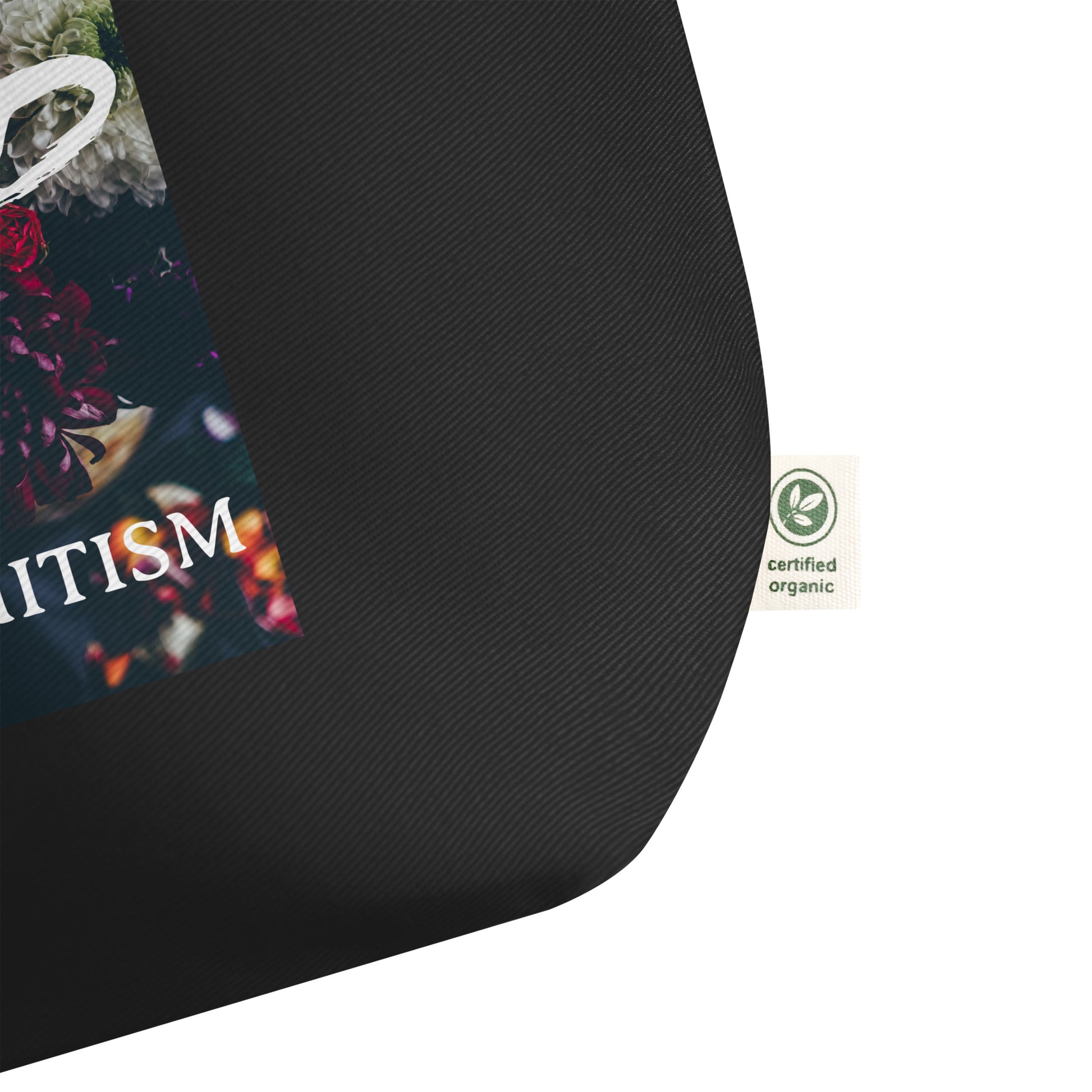 Flower Power | Antisemitism | Large Organic Tote Bag Jouparty