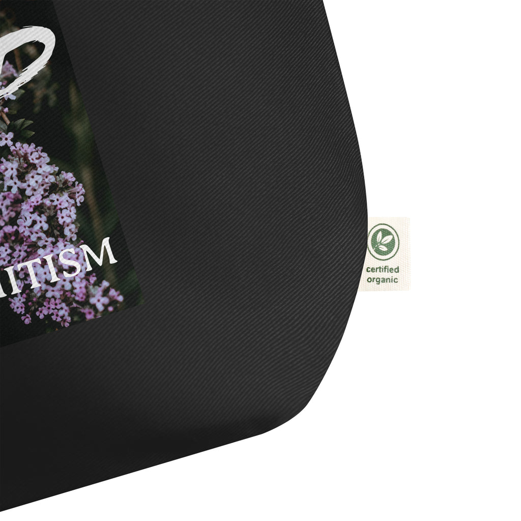 Flower Power | Antisemitism | Large Organic Tote Bag Jouparty
