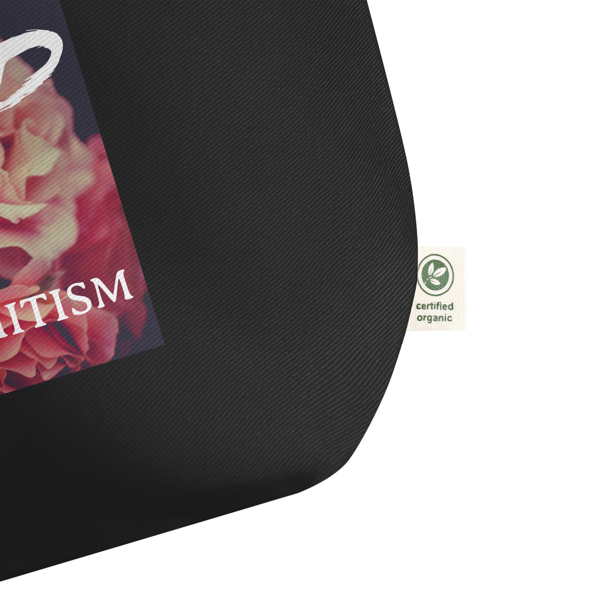 Flower Power | Antisemitism | Large Organic Tote Bag Jouparty