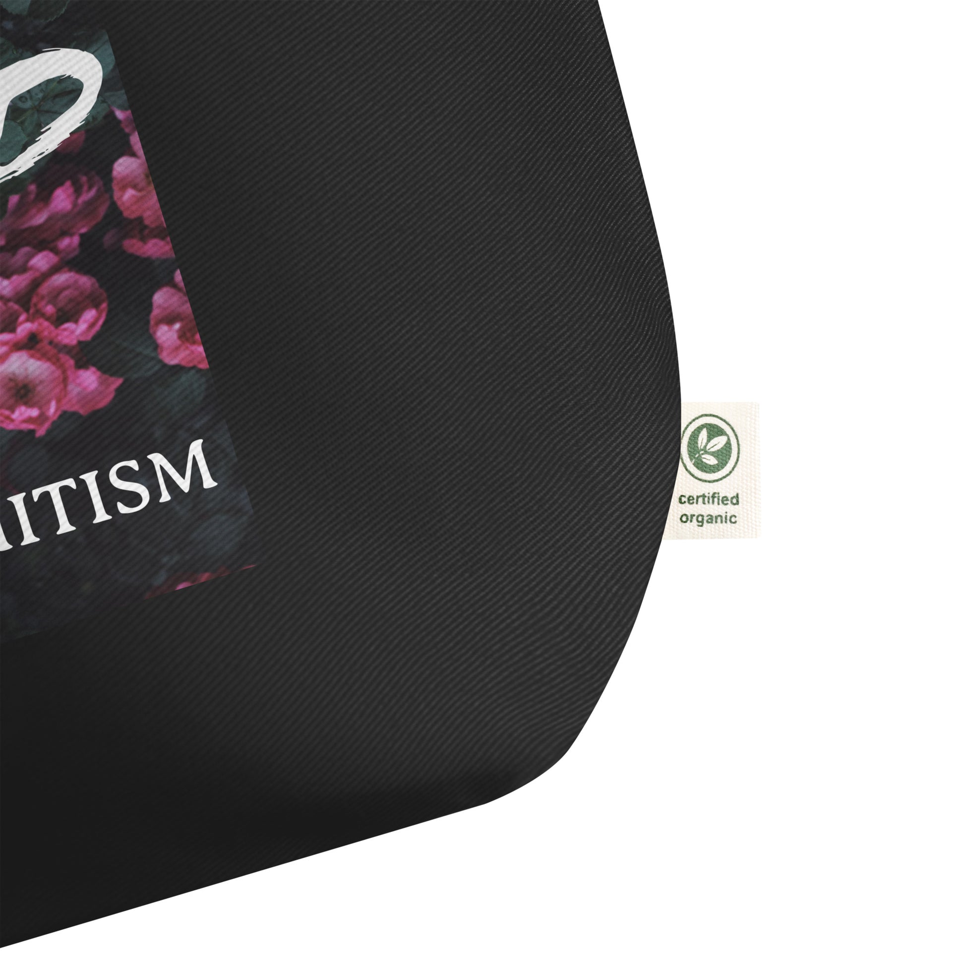 Flower Power | Antisemitism | Large Organic Tote Bag Jouparty